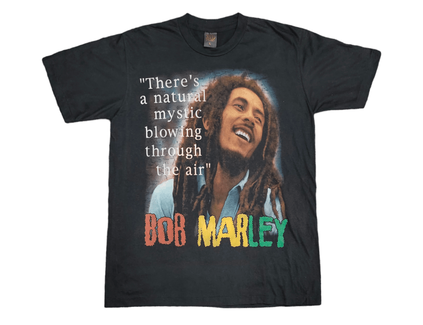 Bob Marley Vintage 90's Bob Marley T-Shirt Size US L / EU 52-54 / 3 - 2 Thumbnail