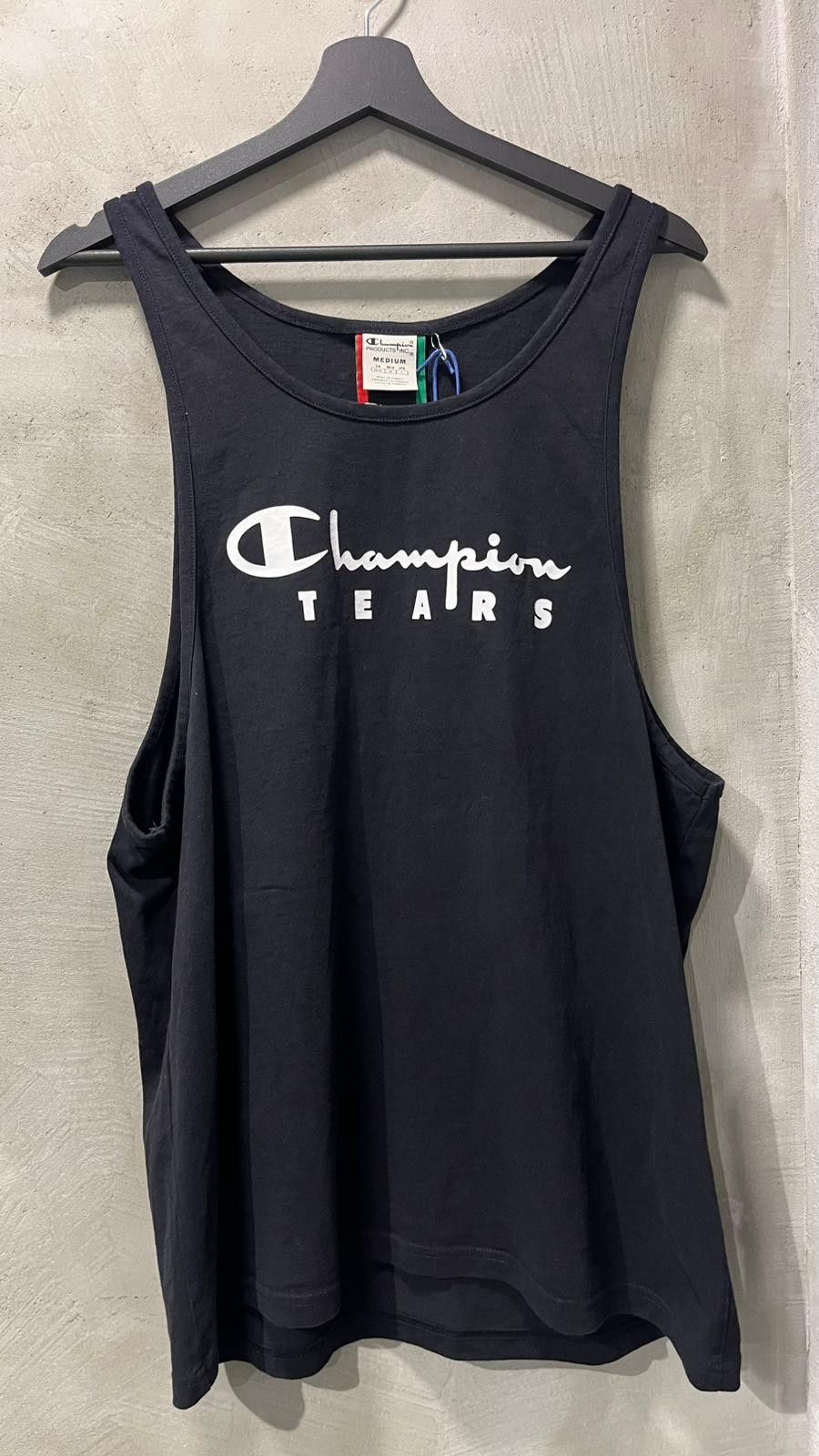 Champion × DENIM TEARS Champion x Denim Tears BlackTank Top Size US M / EU 48-50 / 2 - 1 Thumbnail
