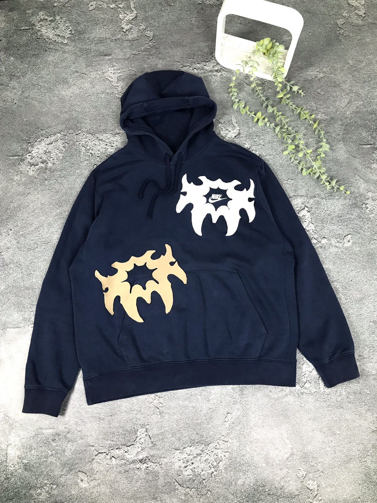 Designer × Nike ♻️1 OF 1 NIKE CUSTOM HANDMADE RARE OPIUM TRIBLE BOXY HOODIE Size US L / EU 52-54 / 3 - 2 Thumbnail