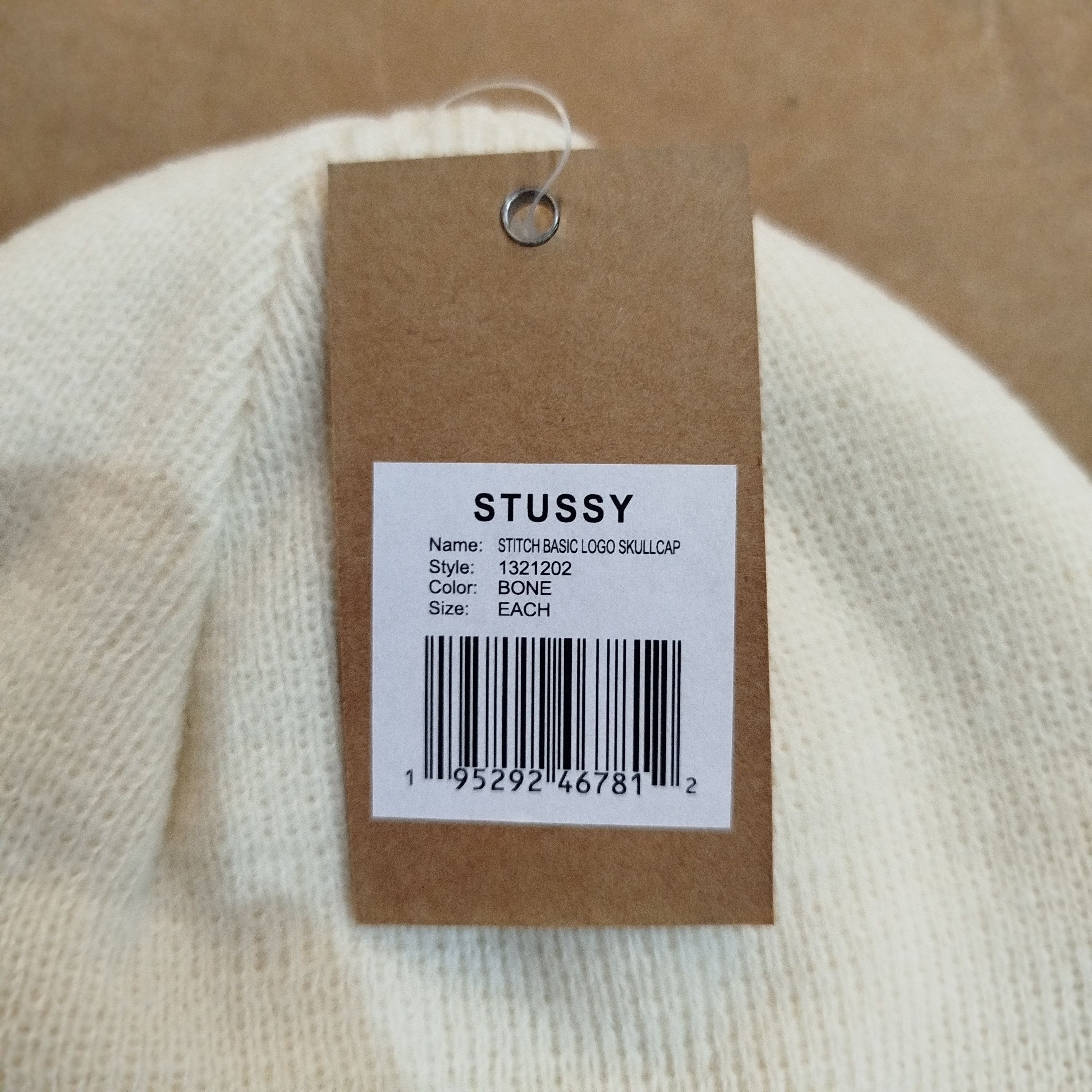 Stussy STUSSY STITCH BASIC LOGO SKULLCAP Size ONE SIZE - 3 Thumbnail