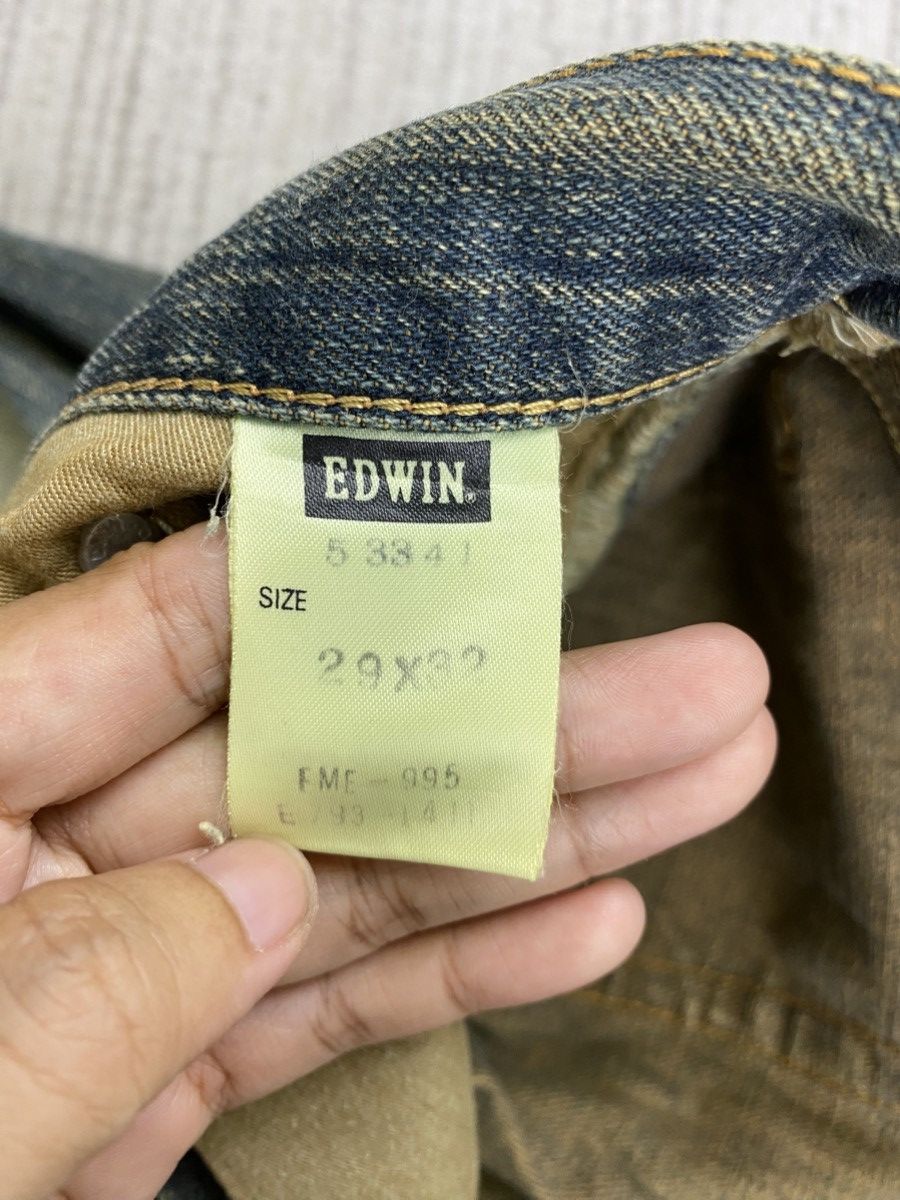 Edwin Vintage Edwin Flared Mud Wash Denim Pants Size US 31 - 16 Thumbnail