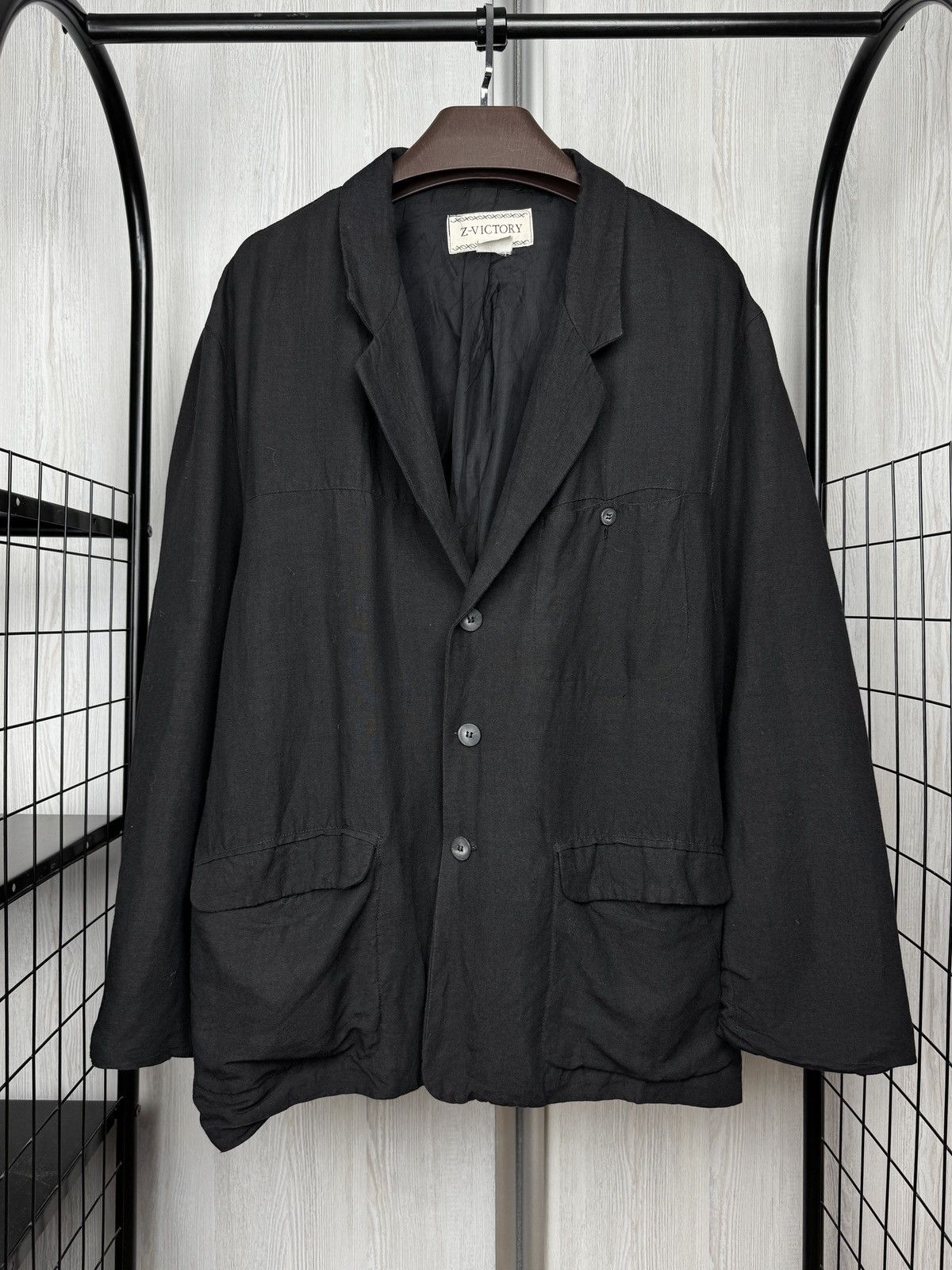 Vintage Z-Victory Uniform vintage 80s 90s Frenchwork blazer sz 3 Size US L / EU 52-54 / 3 - 2 Thumbnail