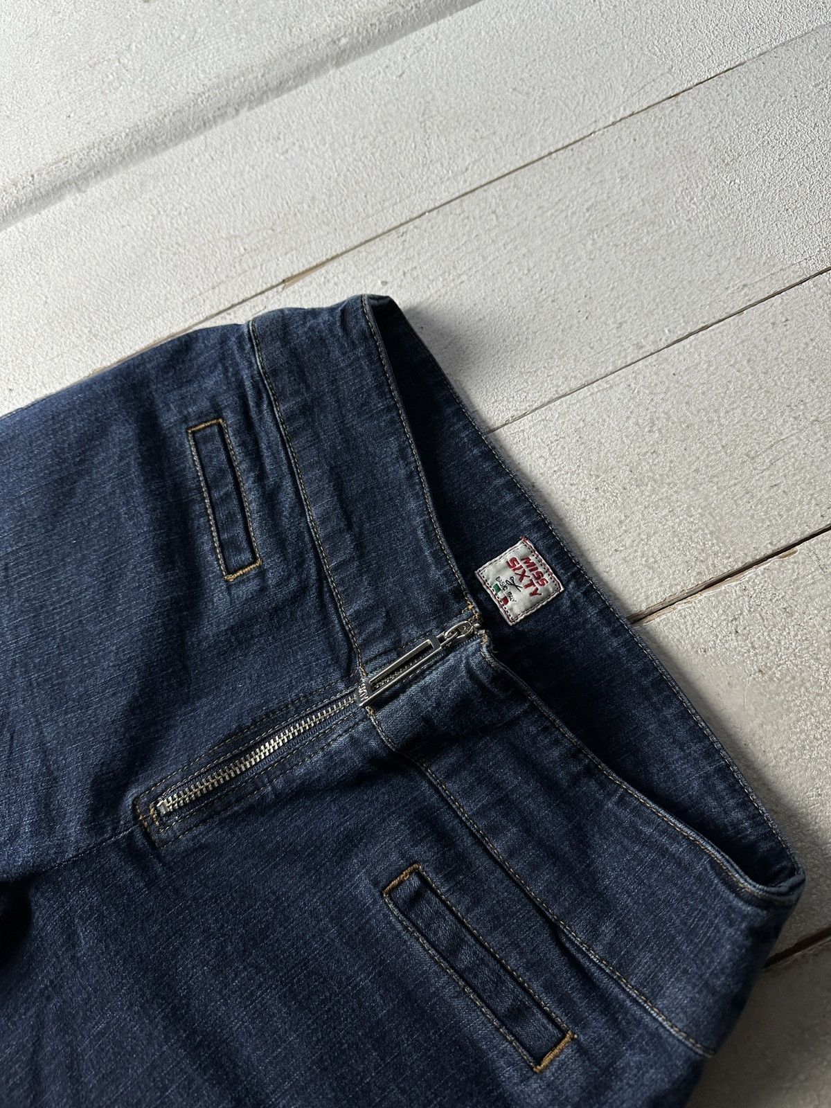GRAIL🚨Vintage Y2K Miss Sixty Flared Pants Streetwear 90s