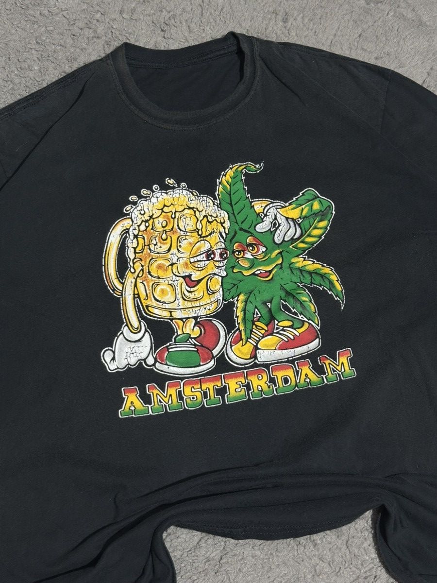 Band Tees Vintage Amsterdam Graphic T-Shirt Size US XL / EU 56 / 4 - 3 Thumbnail