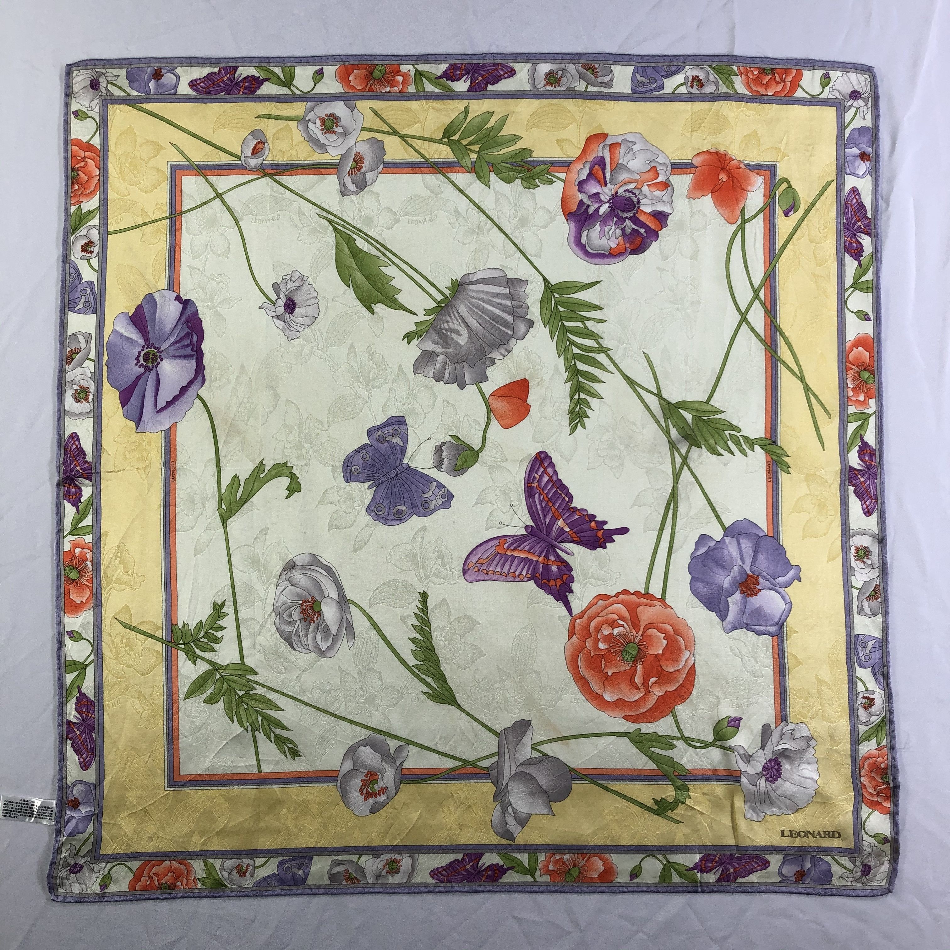 Vintage Vintage Leonard Silk Scarf Size ONE SIZE - 2 Thumbnail