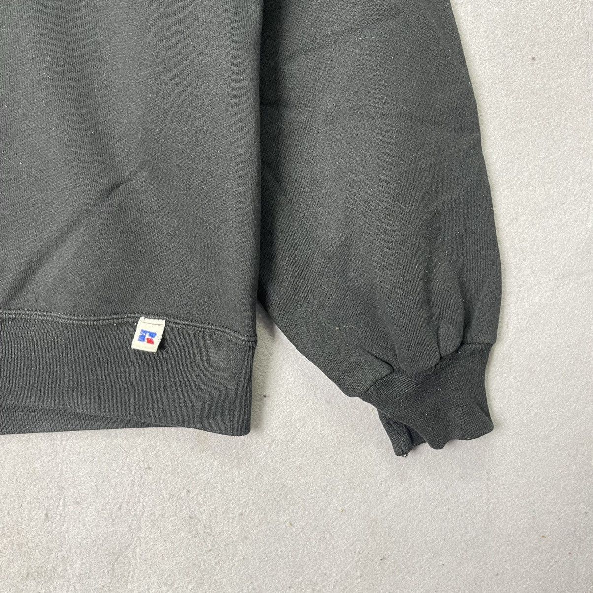 Russell Athletic Vintage Russell Athletic Blank Crewneck Sweatshirt Black Size US L / EU 52-54 / 3 - 3 Thumbnail