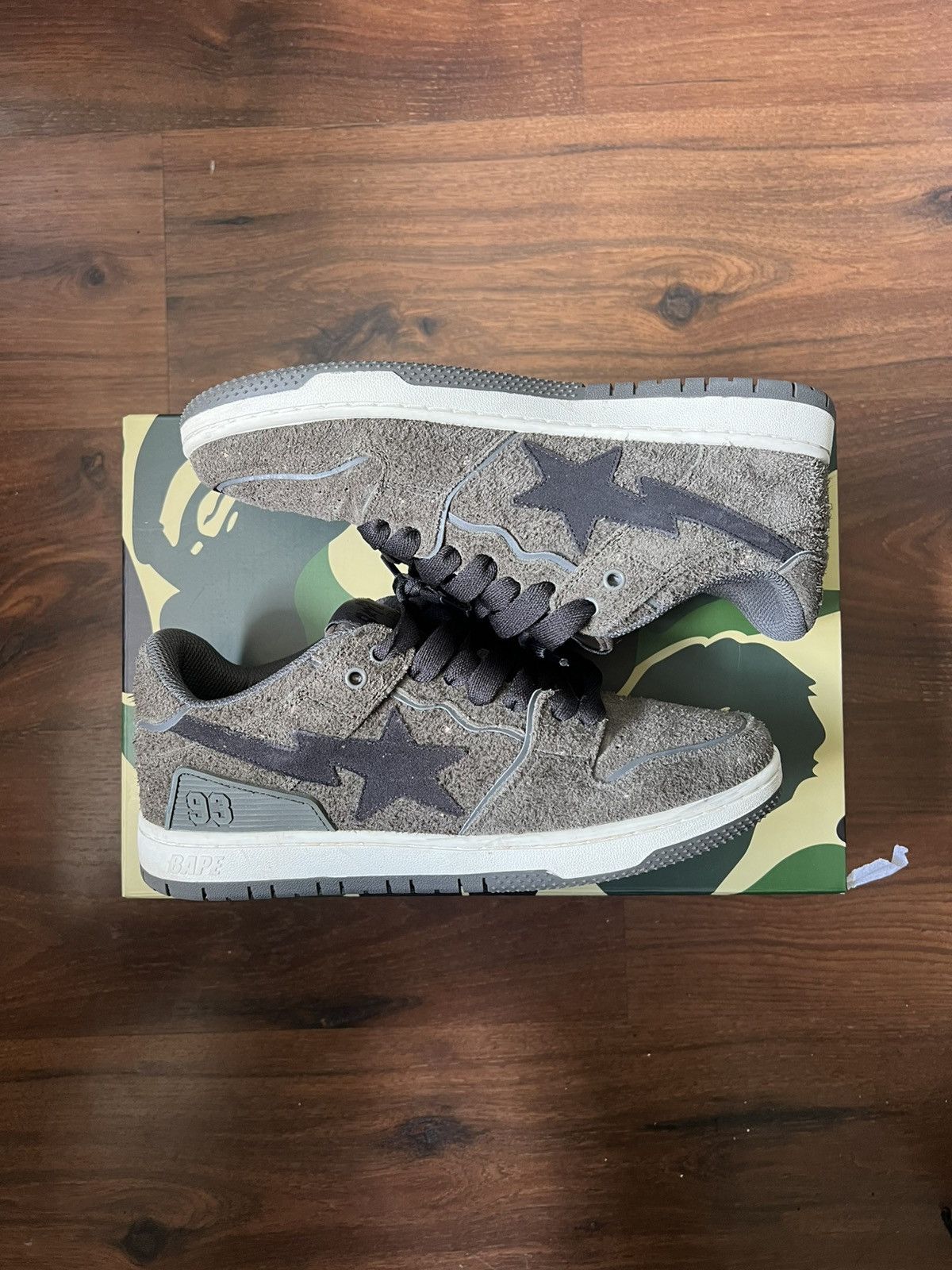 Bape Sk8 Sta #3 'Black' Size US 8.5 / EU 41-42 - 2 Thumbnail