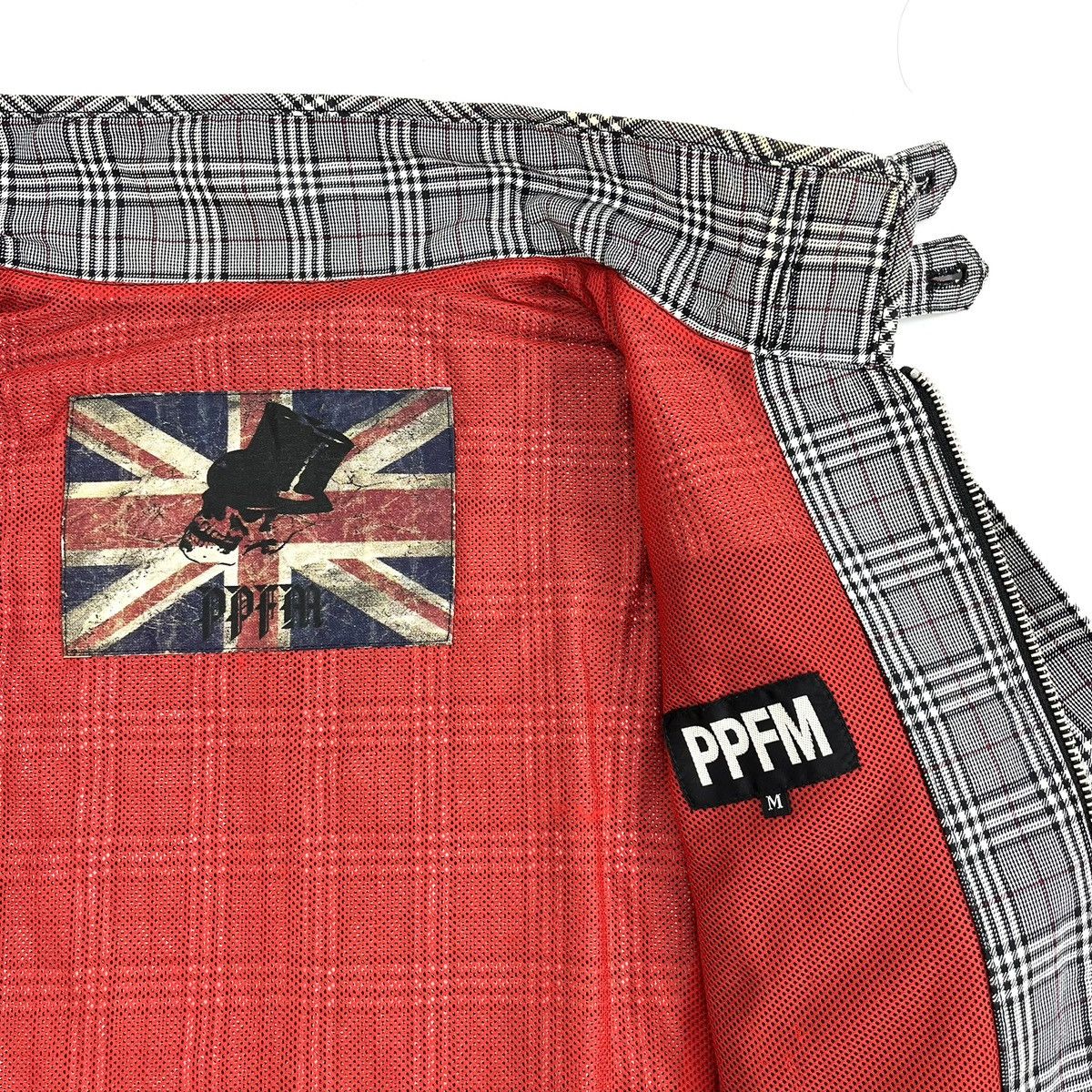 PPFM 2000s PPFM Five Pocket Punks Plaid Bikers Jacket Lgb Goa Size US M / EU 48-50 / 2 - 13 Thumbnail