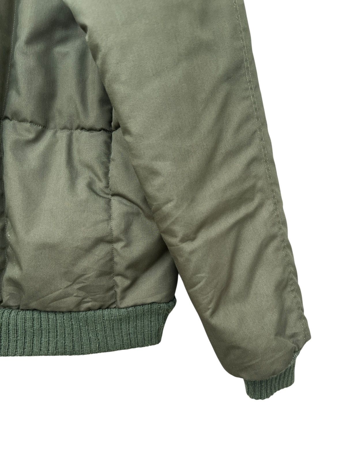 JCPenney Vintage JCPenny Puffer Fur Green Hooded Jacket Size US L / EU 52-54 / 3 - 11 Thumbnail