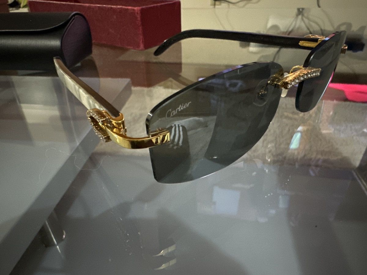 Cartier Cartier diamond white buffs | Grailed