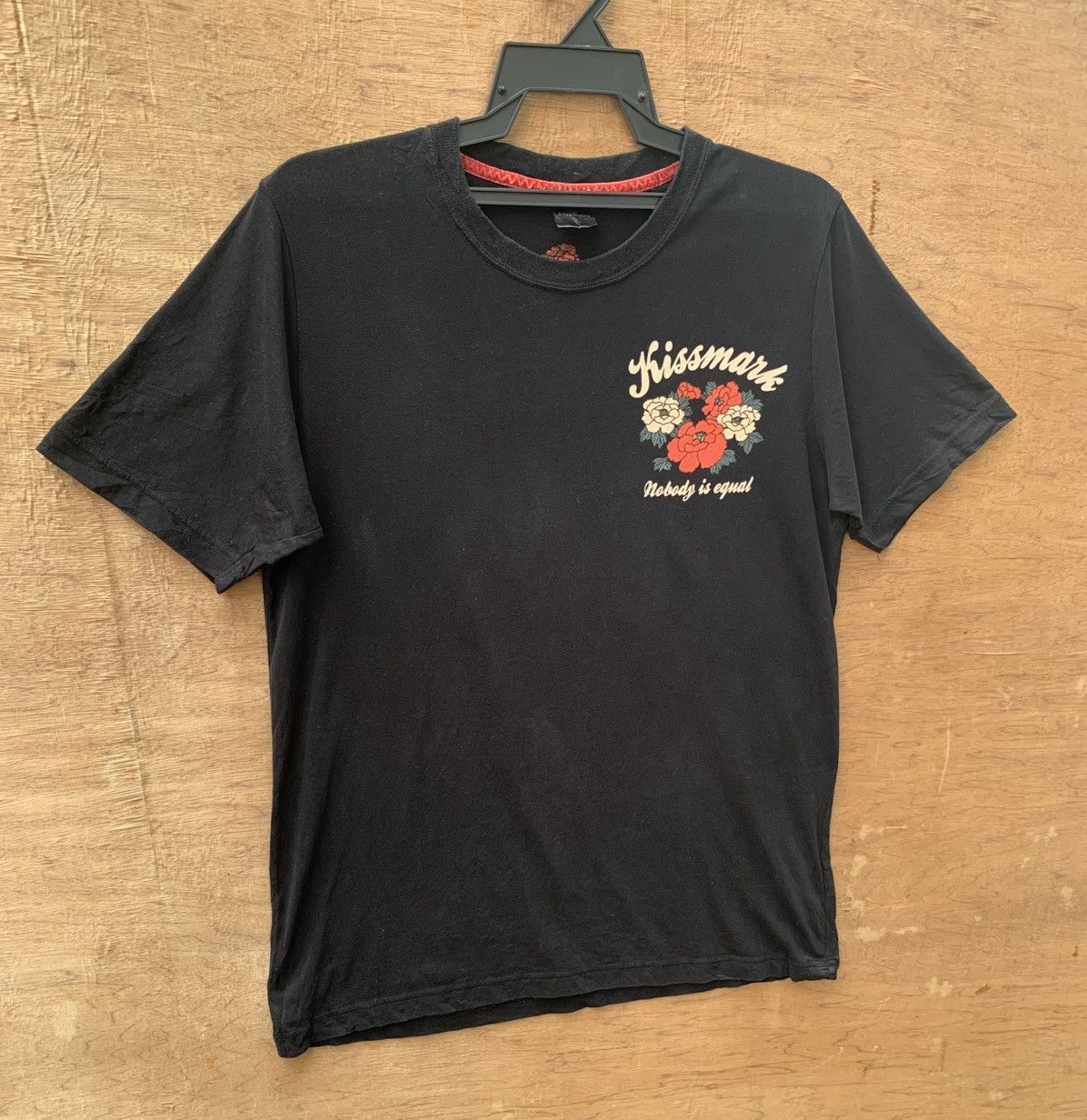 Japanese Brand Kissmark Nobody Is Equal T Shirt Size US M / EU 48-50 / 2 - 4 Thumbnail