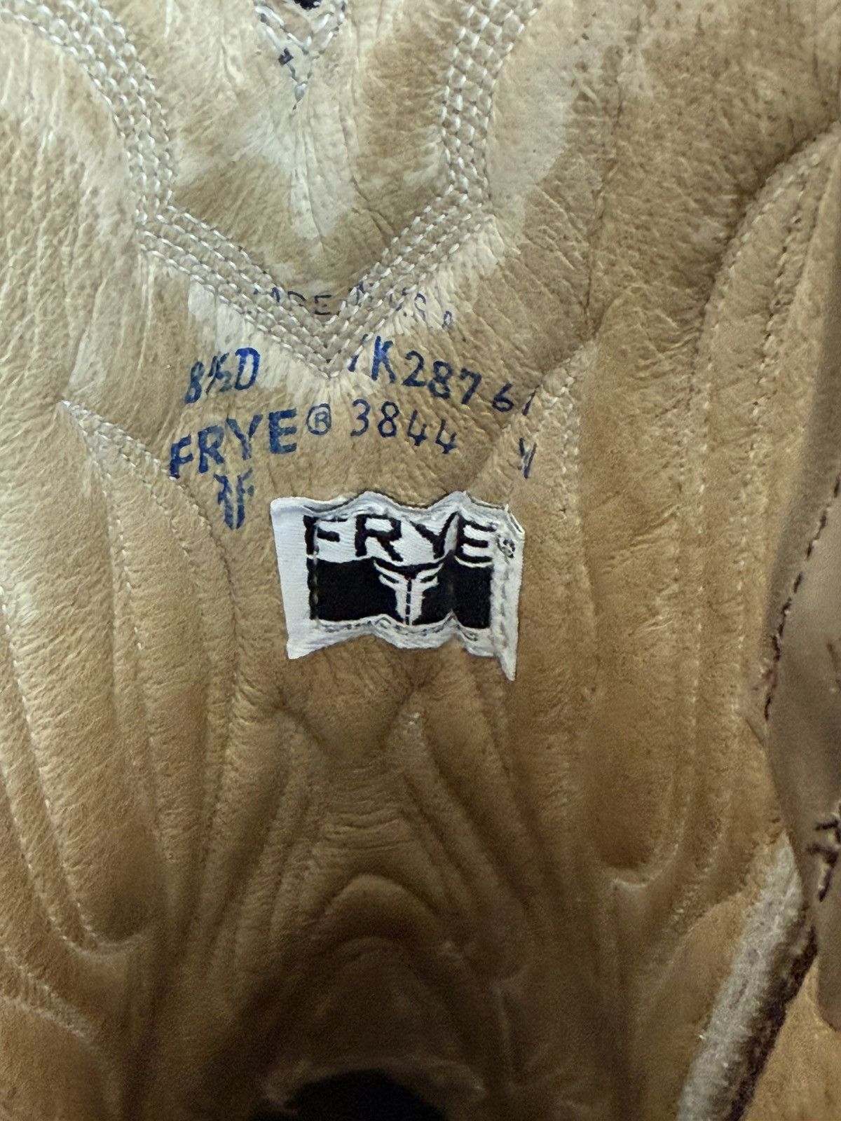 Other Vintage Men's Frye 3844 Western Cowboy Boots - 8.5 Size US 8.5 / EU 41-42 - 4 Thumbnail