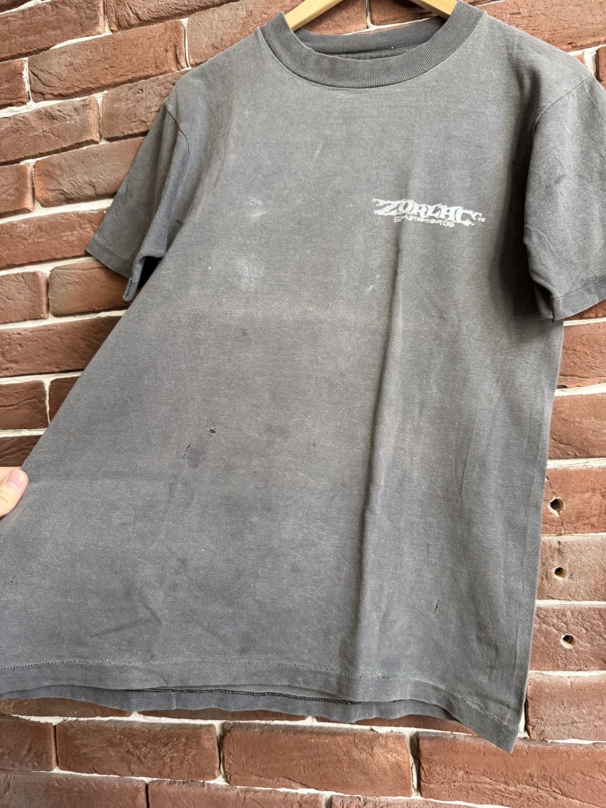 Vintage Vintage 80s Rare Zorlac Skateboards Pushead Grail Band Art M Size US M / EU 48-50 / 2 - 3 Thumbnail