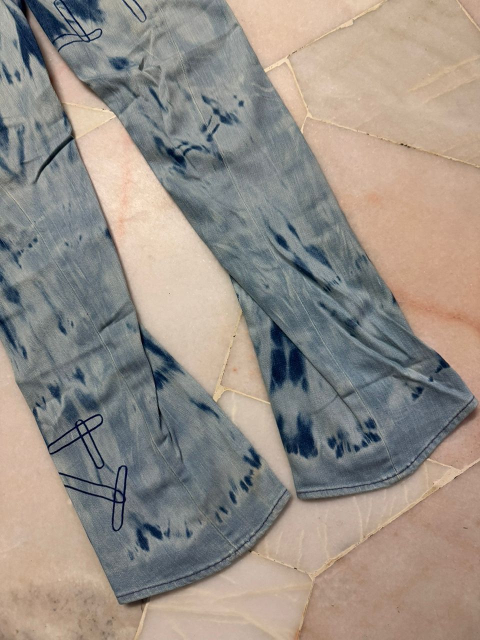 Levi's 💥Insane💥90s Levi’s Engineered Sick Bleach Single R Denim Size US 29 - 8 Thumbnail