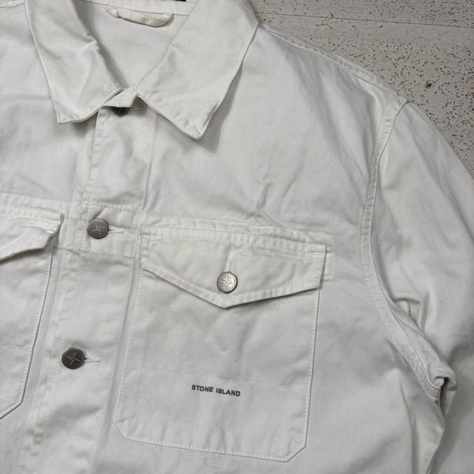 Stone Island Stone Island Denim Jacket (XL) Size US XL / EU 56 / 4 - 2 Thumbnail