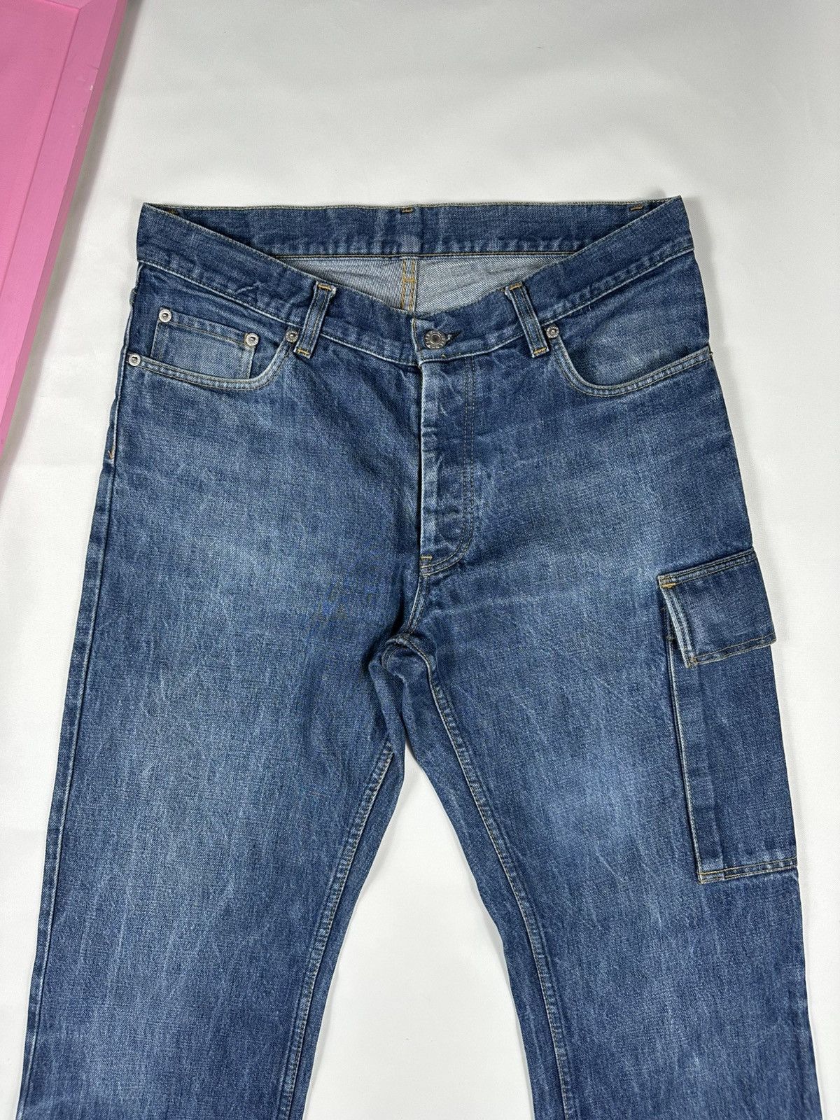 Helmut Lang × Vintage Archive Helmut Lang Denim Cargo One Pocket Size US 32 / EU 48 - 5 Thumbnail
