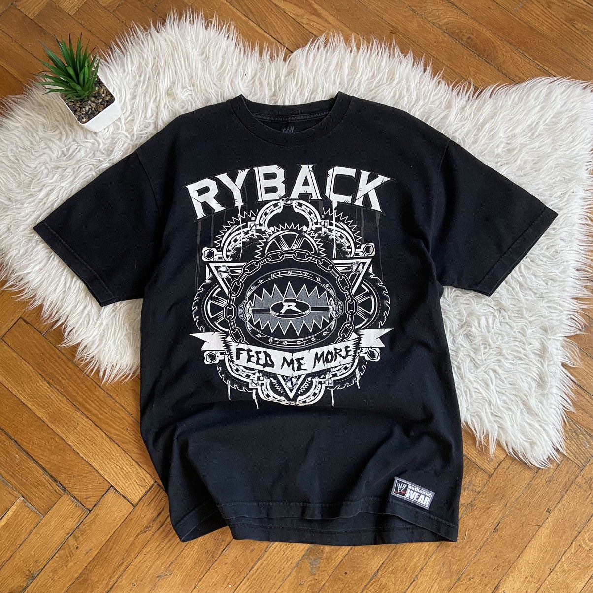 Band Tees × Vintage × WWE 📌 RYBACK WWE Merch Tee Authentic Size US L / EU 52-54 / 3 - 1 Thumbnail