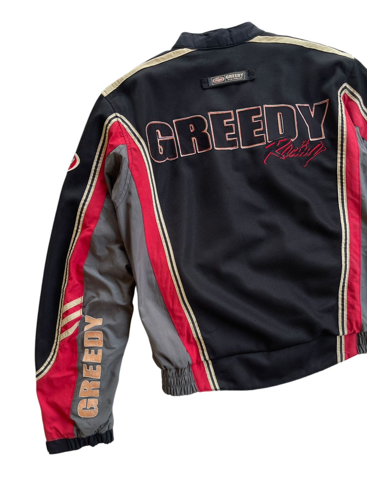 Vintage Vintage Greedy Racing Bikers Jacket Size US M / EU 48-50 / 2 - 10 Thumbnail