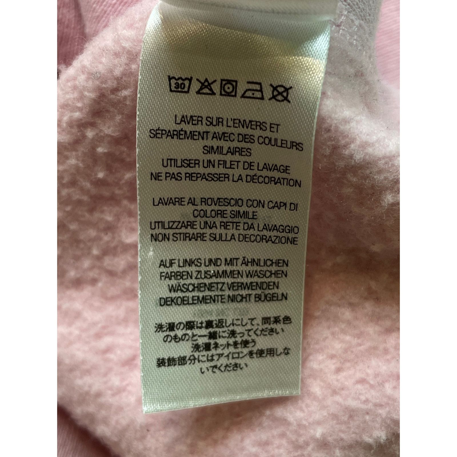 Supreme Supreme Studded Arc Logo Pink Pullover Hoodie Size US L / EU 52-54 / 3 - 9 Thumbnail