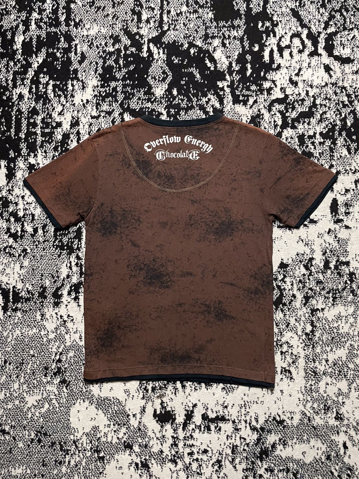 Hysteric Glamour Beaumere poem gothic skull punk double layer acid wash Size US M / EU 48-50 / 2 - 2 Thumbnail