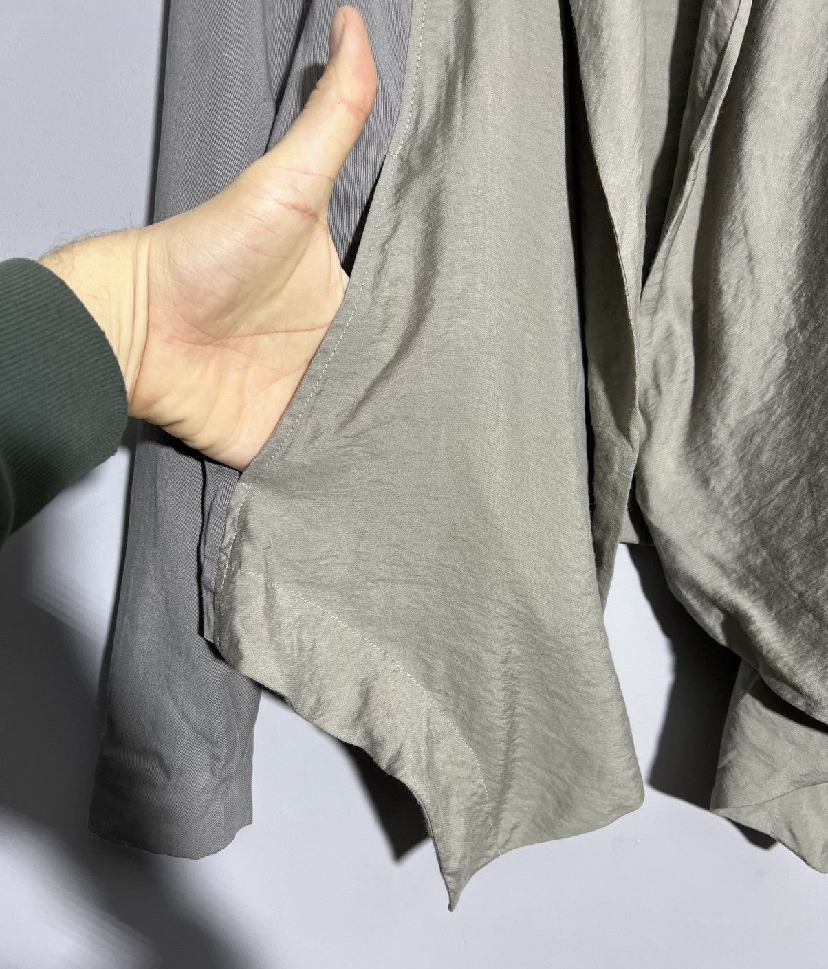 Allsaints Allsaints Kwar Gray Light Jacket Size S / US 4 / IT 40 - 4 Thumbnail