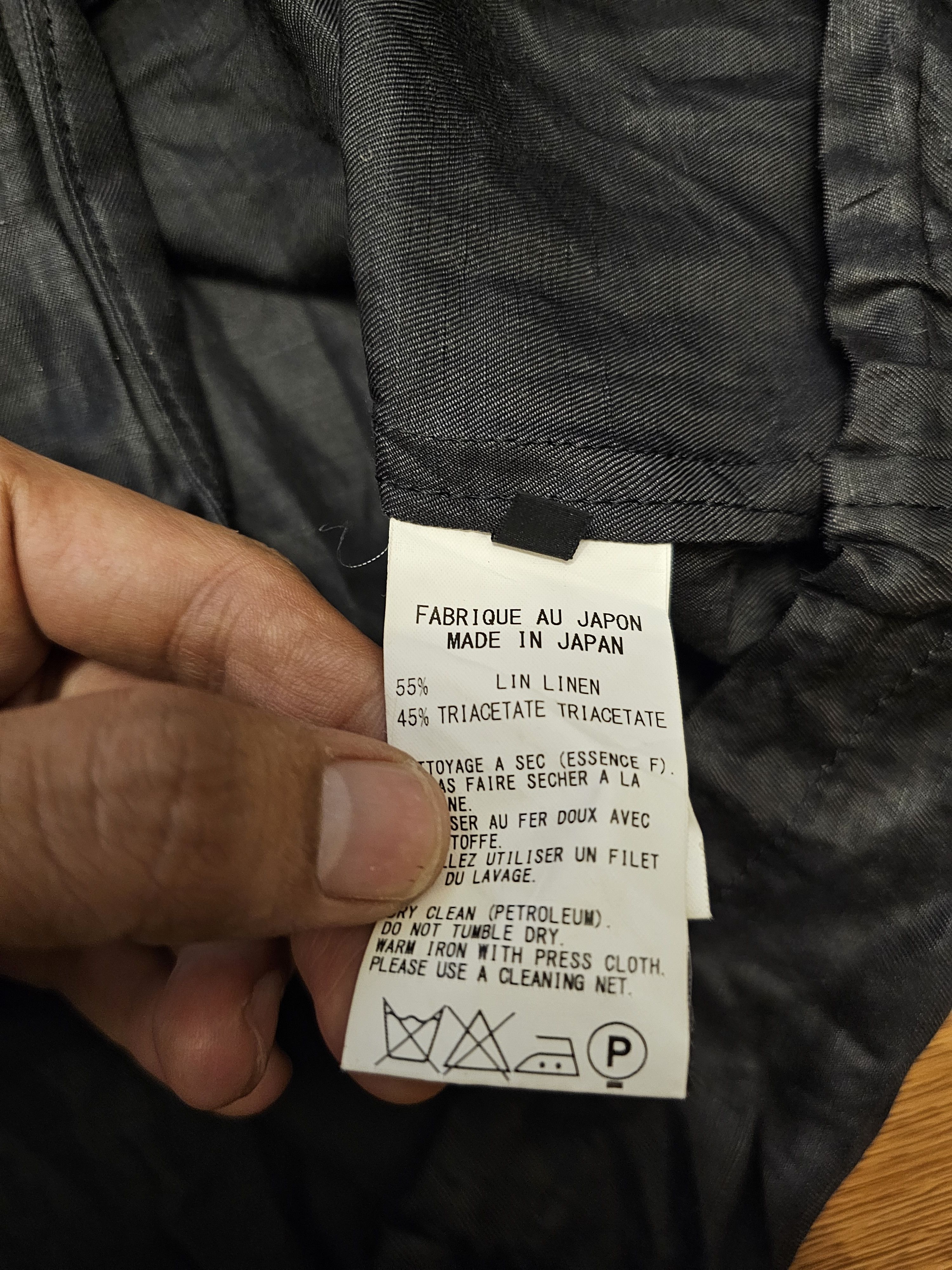 Yohji Yamamoto Purple Label Linen Jacket