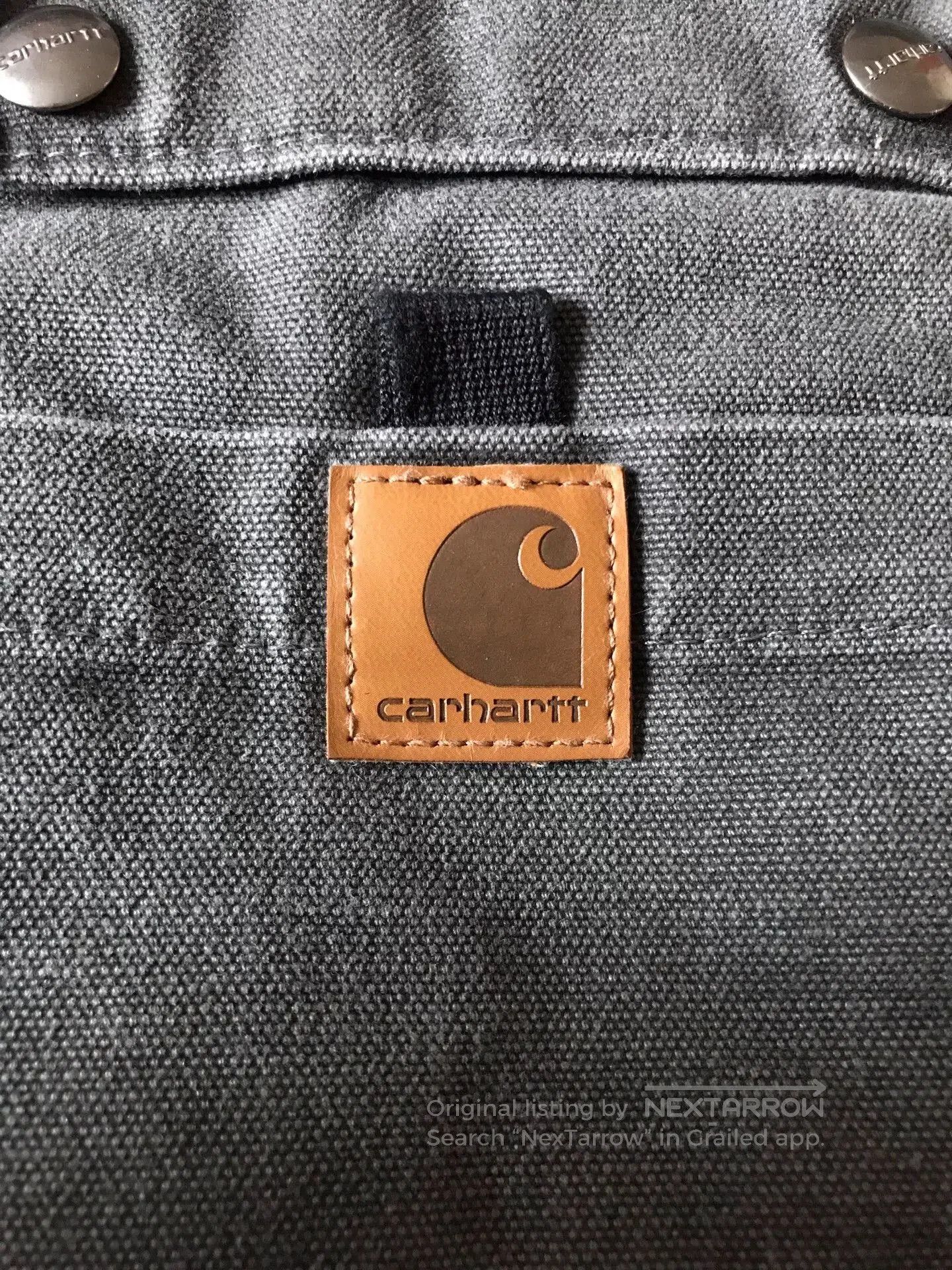 Carhartt Carhartt 102285 Washed Canvas Hooded Jacket. Size US XL / EU 56 / 4 - 6 Thumbnail