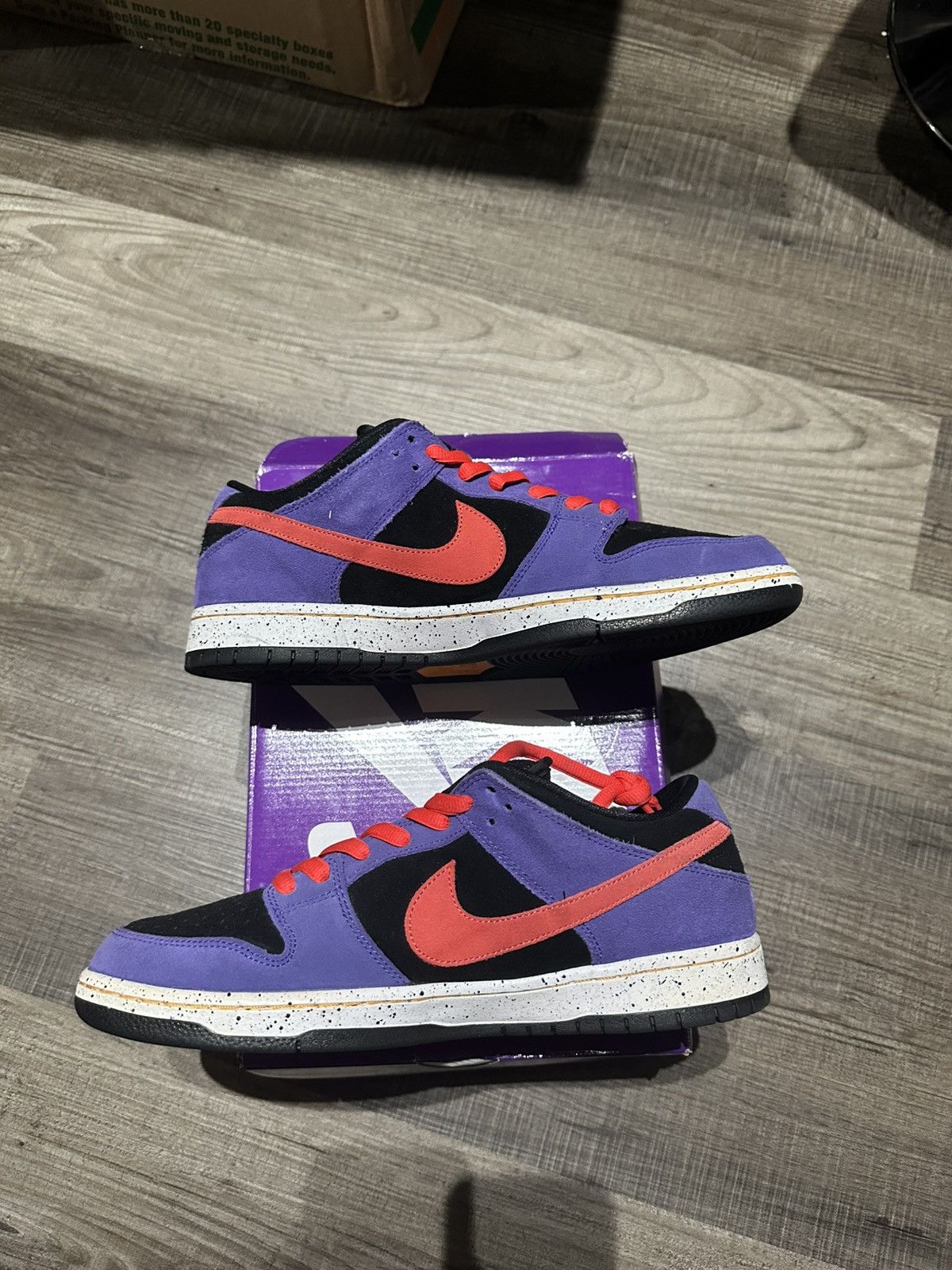 Nike SB Dunk ACG Terra Purple BQ6817-008 Size 12 Used