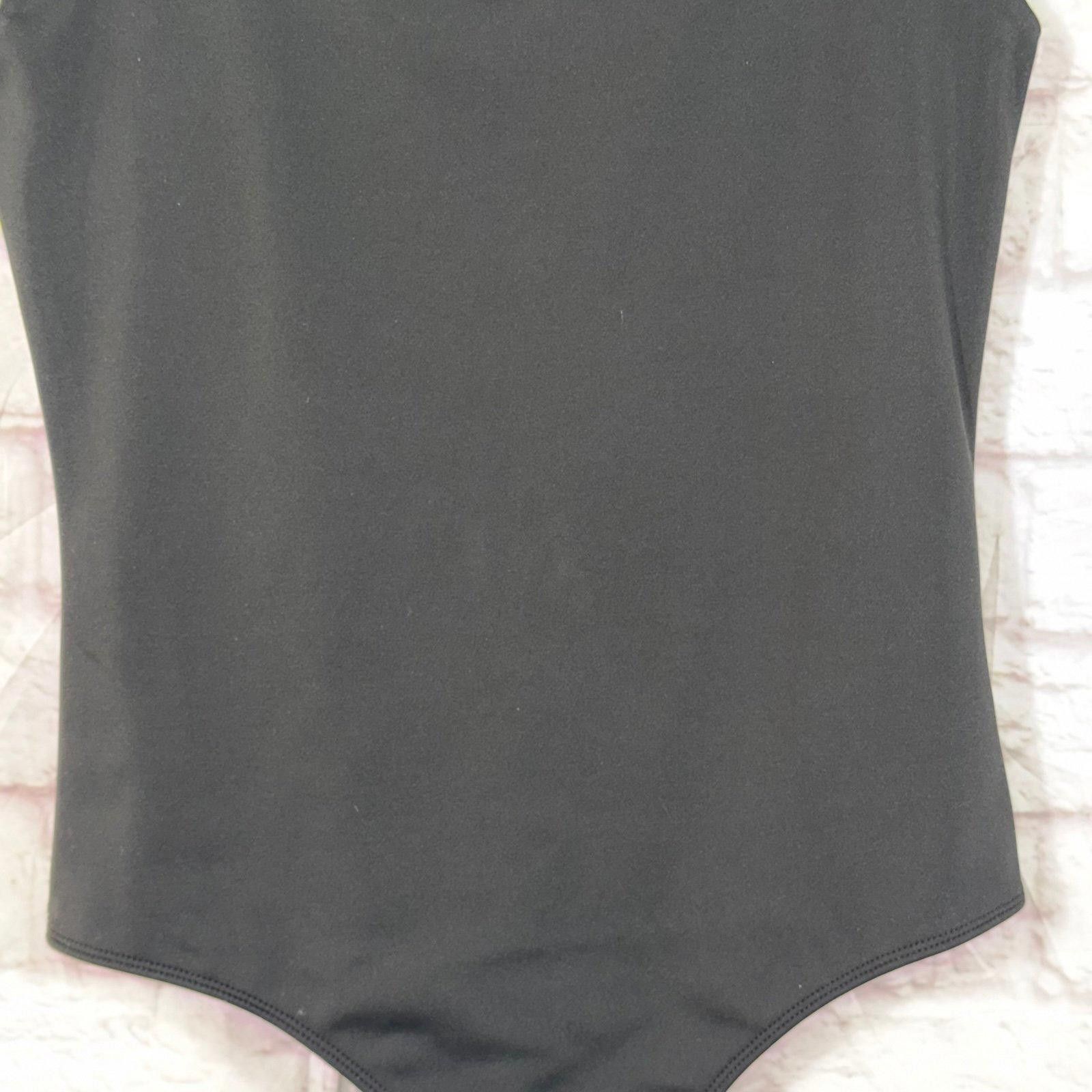 Express Express Body Contour Black Medium Bodysuit Size M / US 6-8 / IT 42-44 - 5 Thumbnail