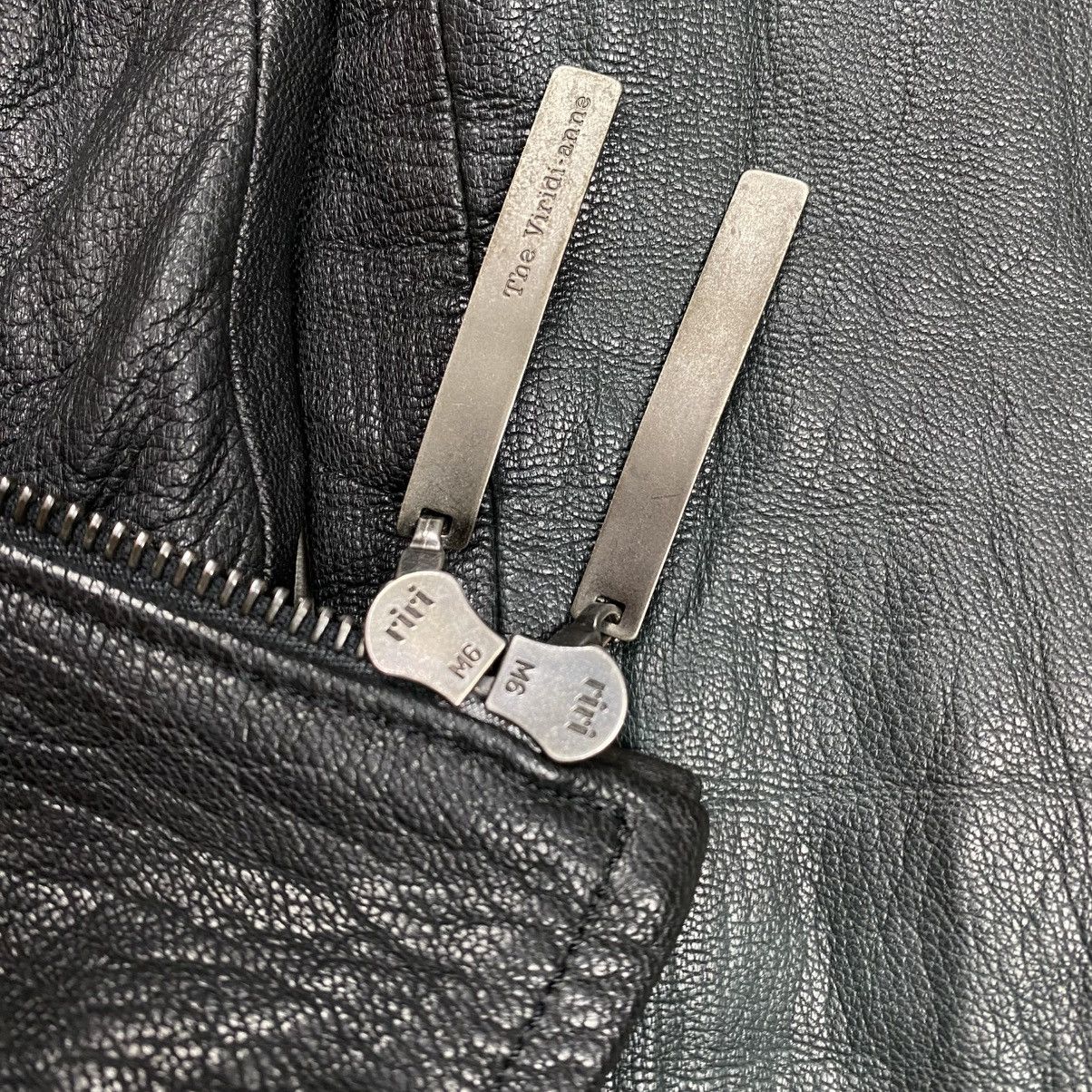 The Viridi-anne The Viridi-Anne Cyber Rider Wrinkle Leather Jacket Size US S / EU 44-46 / 1 - 12 Thumbnail
