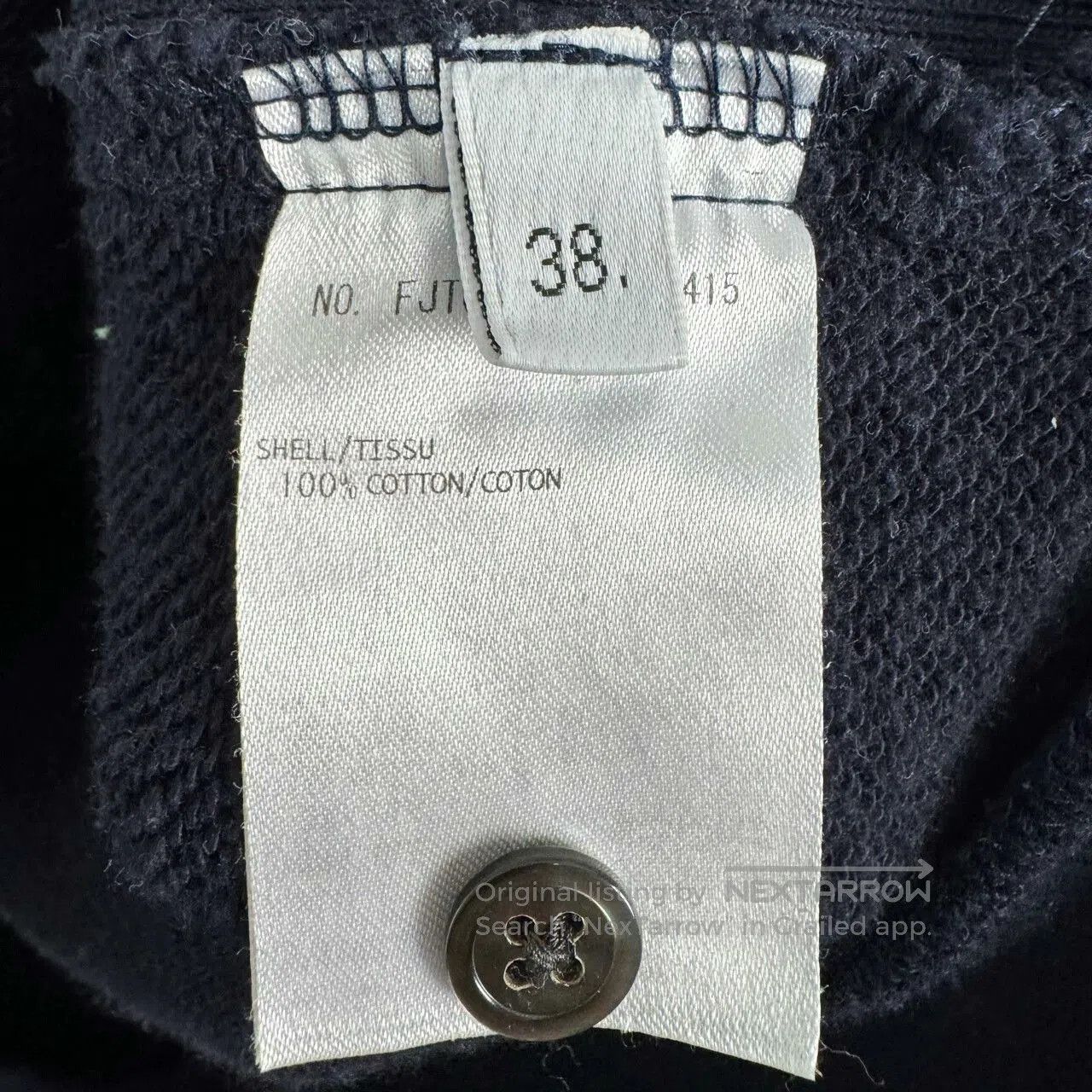 Thom Browne Thom Browne Navy Four-Stripe Sweatshirt. Size US M / EU 48-50 / 2 - 4 Thumbnail