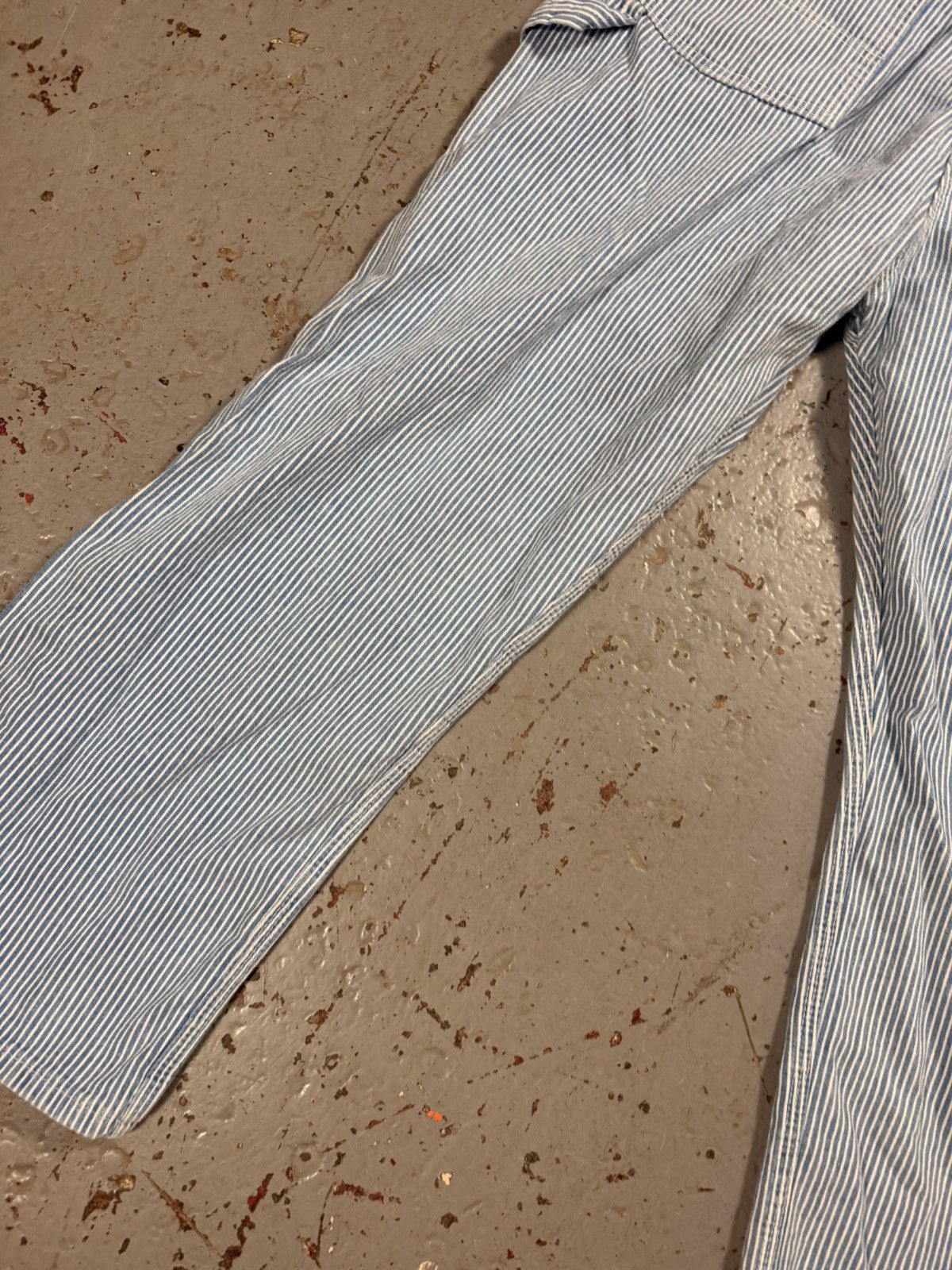 Caterpillar Cat Pinstripe Overalls Size US 38 / EU 54 - 10 Thumbnail