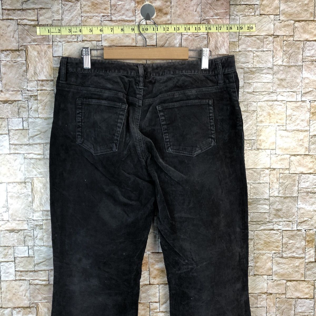Japanese Brand Top Valu Coduroy Black Casual Pants #A1127 Size US 30 / EU 46 - 12 Thumbnail