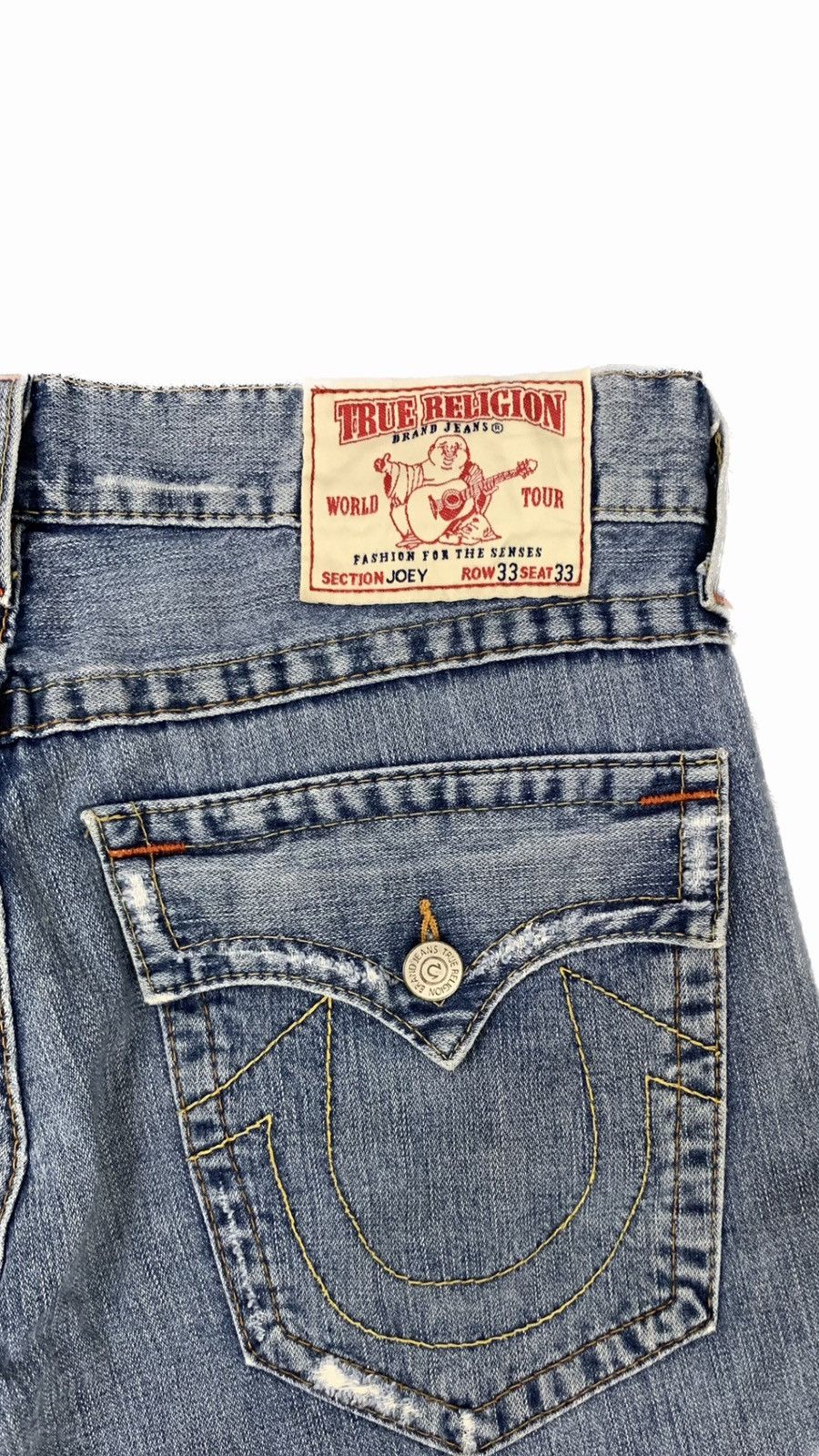 True Religion × Vintage True Religion Brand Jeans Size US 34 / EU 50 - 10 Thumbnail