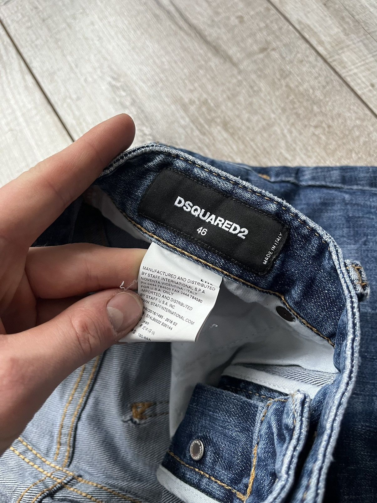 Dsquared2 × Vintage Dsquared2 Denim Jeans Pants Made in Italy Size US 29 - 5 Thumbnail