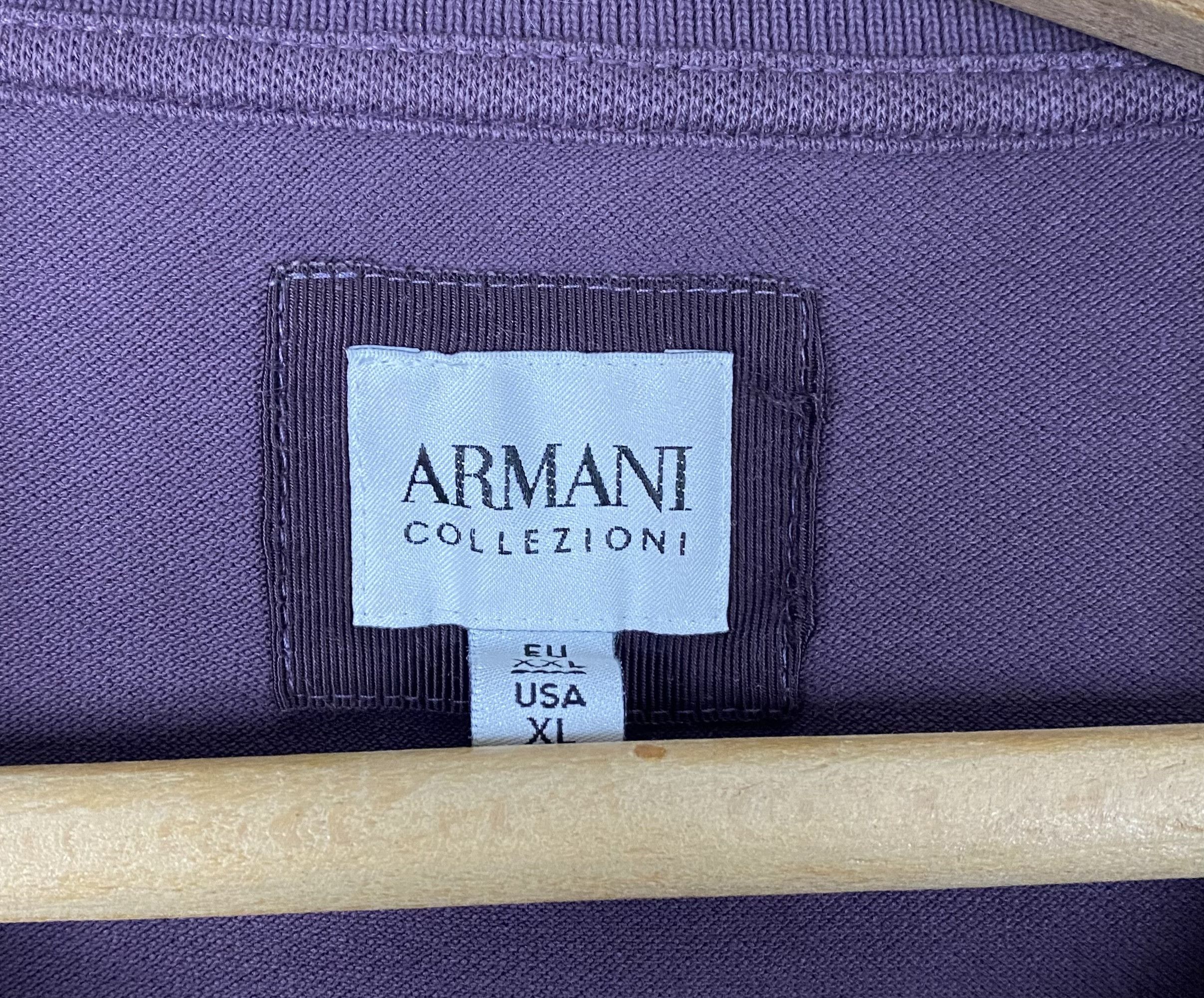 Armani Collezioni Vintage ARMANI COLLEZIONI Purple Sweatshirt M463 Size US M / EU 48-50 / 2 - 5 Thumbnail