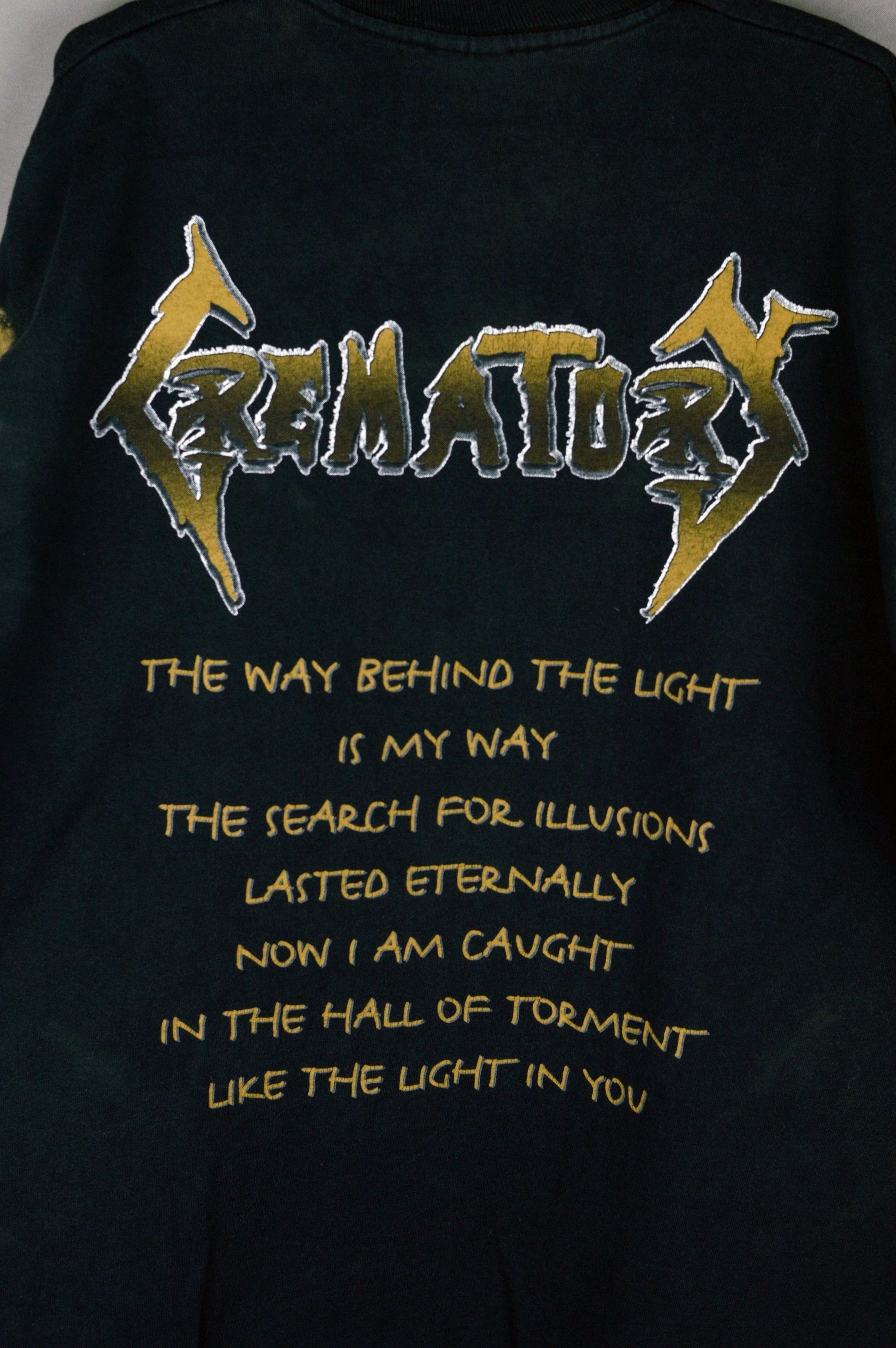Band Tees × Vintage Vintage Crematory Illusions 1995 long sleeve t shirt Size US XL / EU 56 / 4 - 8 Thumbnail