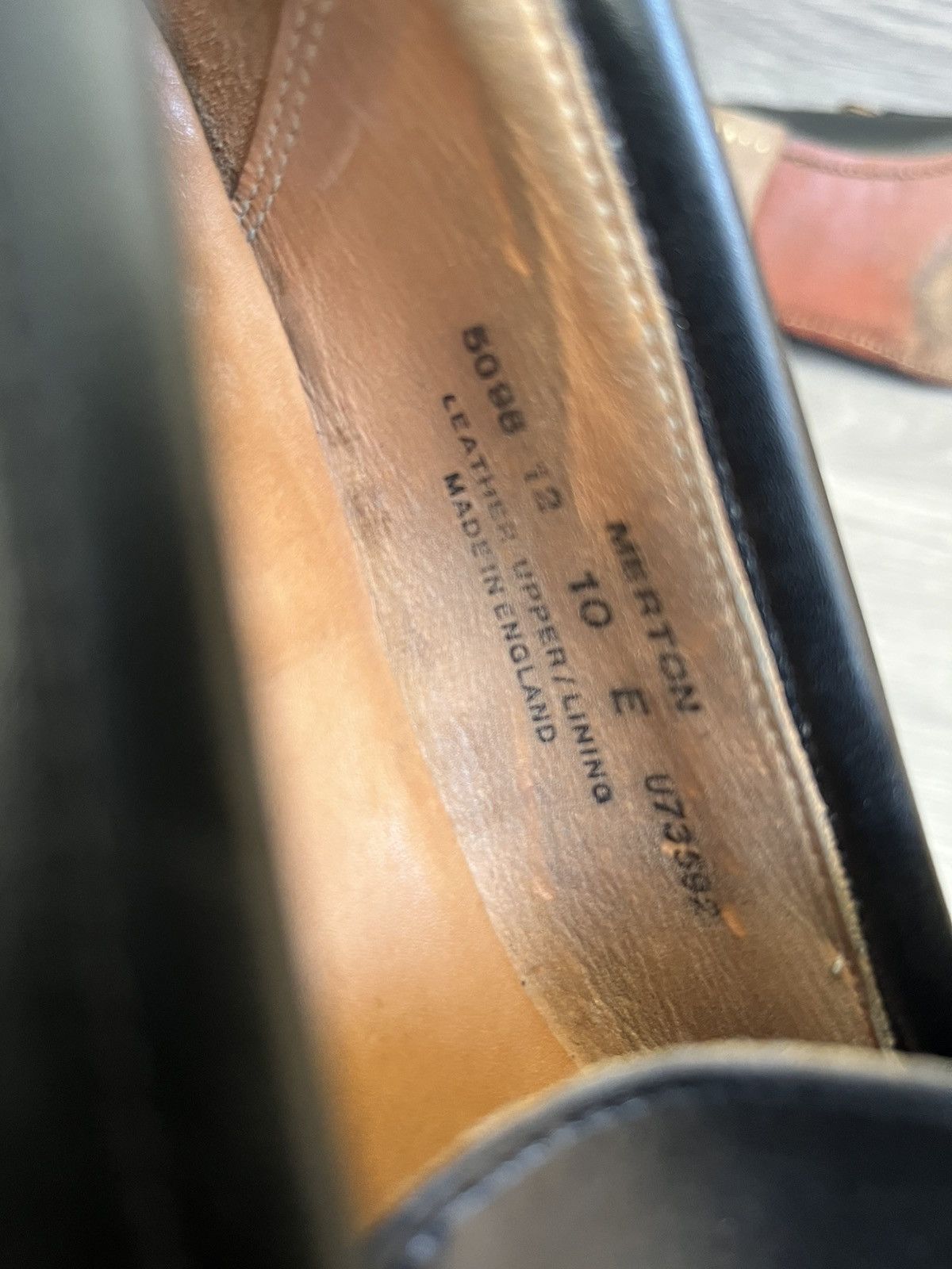 Crockett & Jones Crockett and jones Merton black leatherp enny loafer Size US 11 / EU 44 - 13 Thumbnail