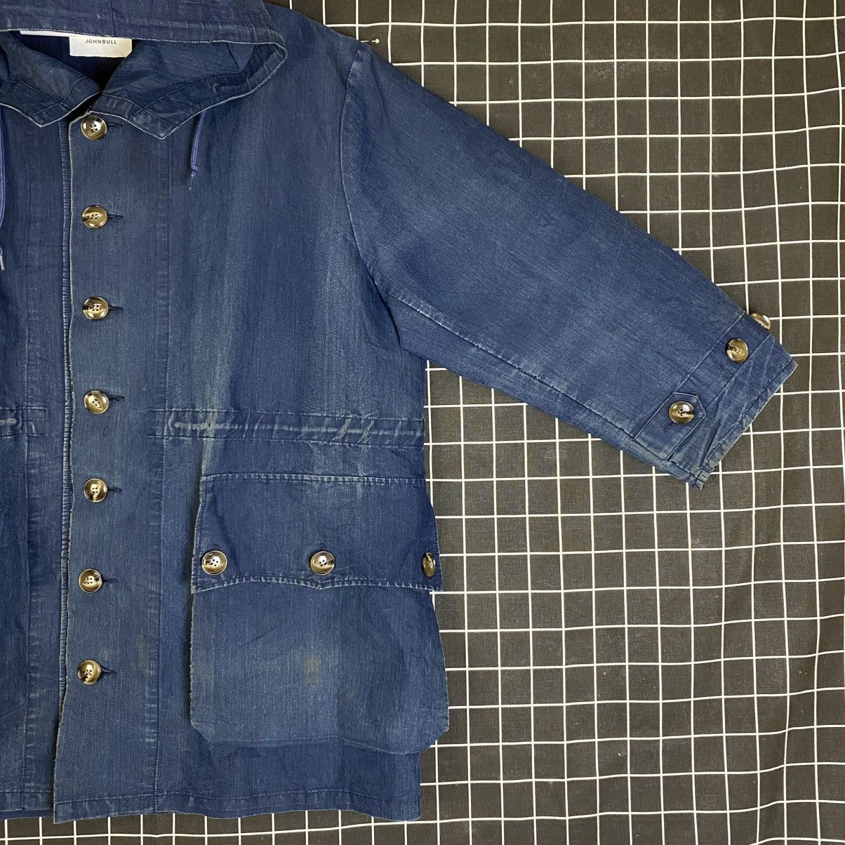 Johnbull VINTAGE JOHNBULL BUTTON UP HOODED OVERSIZED DENIM JACKET Size US M / EU 48-50 / 2 - 6 Thumbnail