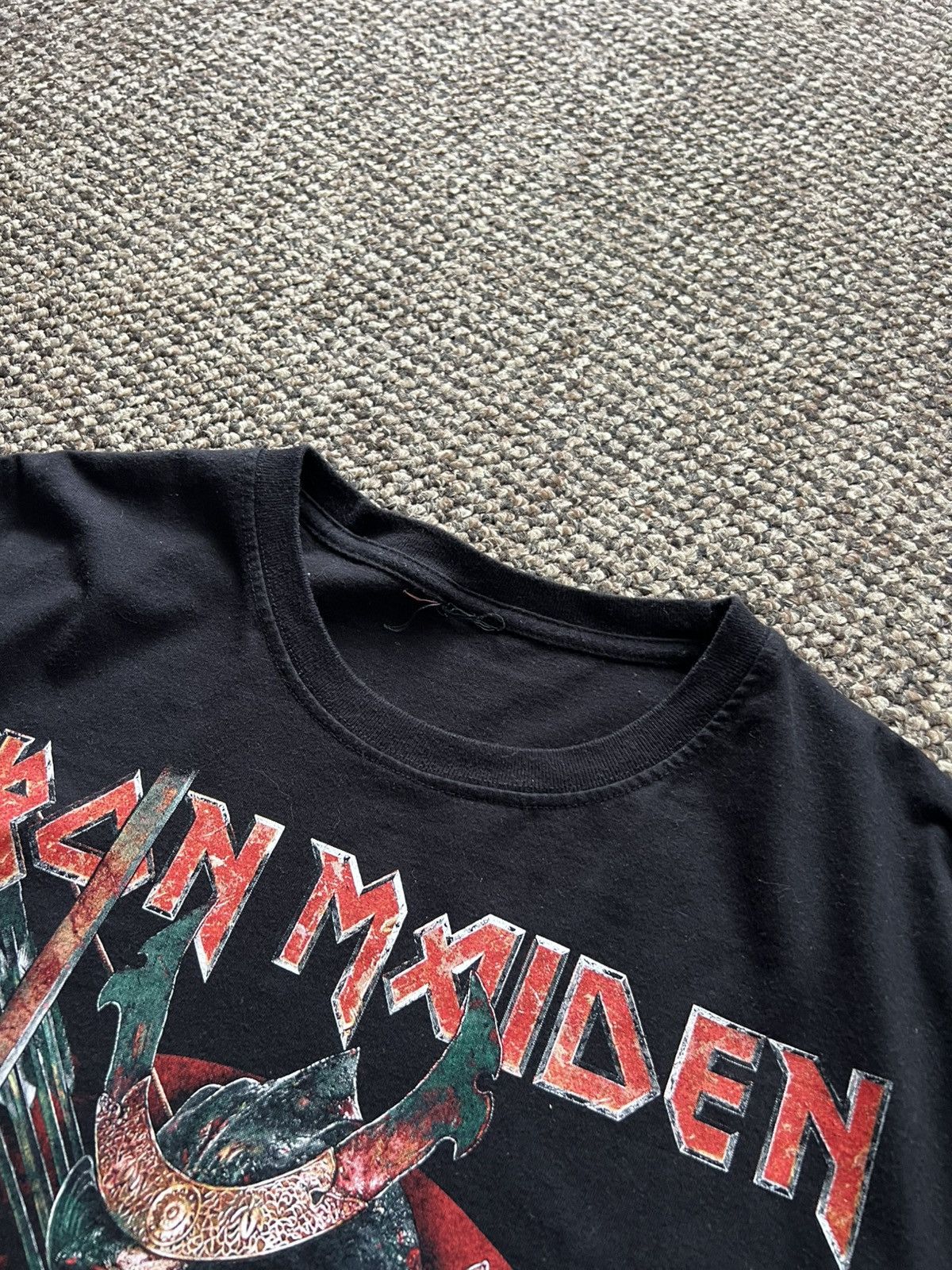 Band Tees Vintage Iron Maiden graphic 80’s Tee Large Size US L / EU 52-54 / 3 - 9 Thumbnail