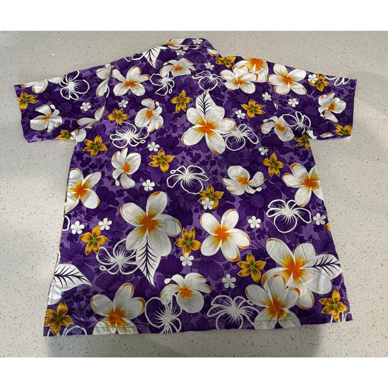 Other Khamlaingaen Thai Hawaiian Shirt Exotic Purple Size XXL Size US XXL / EU 58 / 5 - 2 Thumbnail