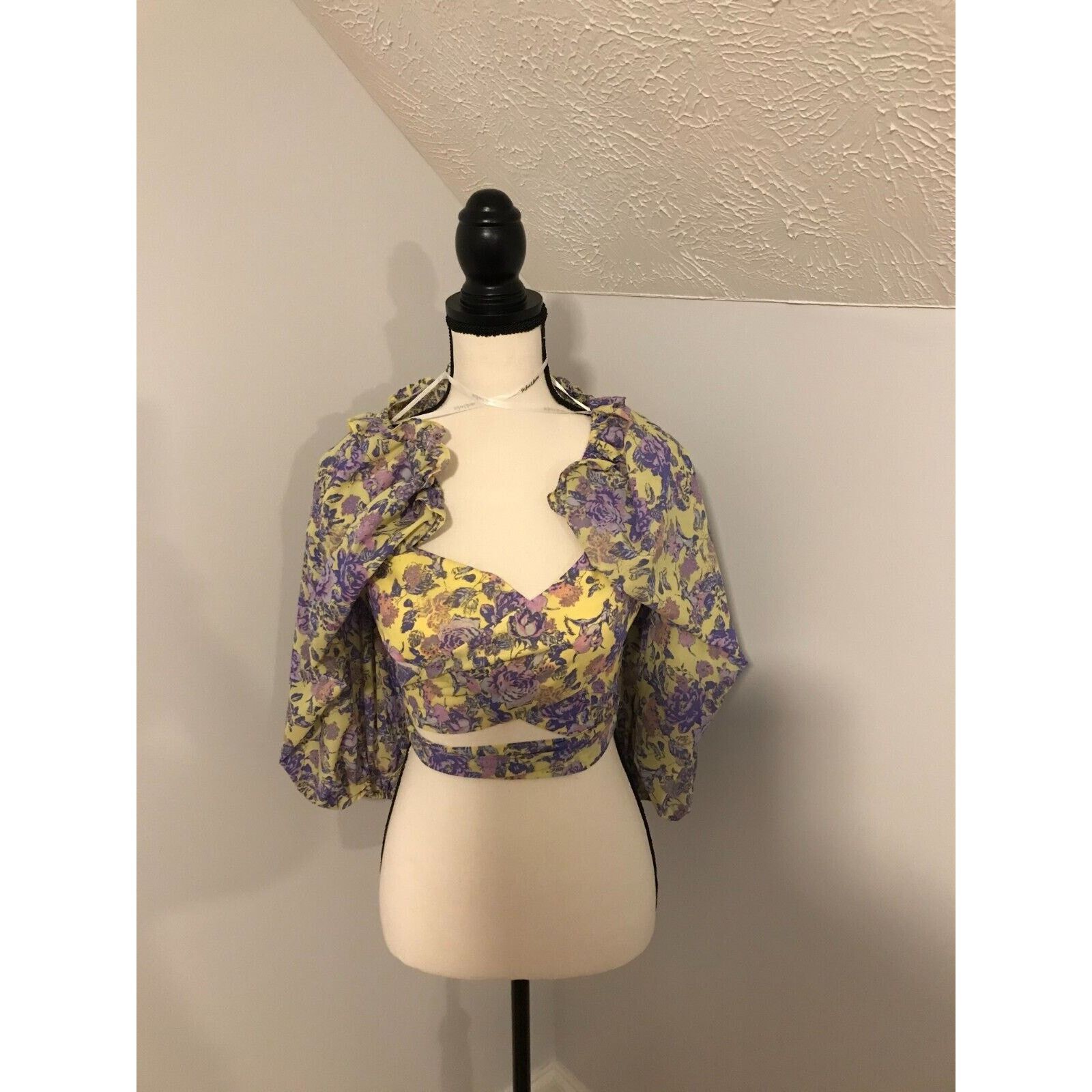 For Love & Lemons For Love & Lemons Maui Wrap Top - Size Small Size S / US 4 / IT 40 - 1 Thumbnail