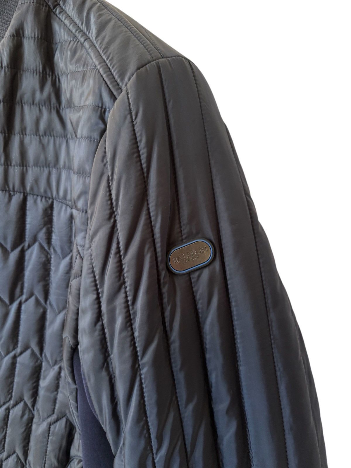 Balmain Balmain Quitted Reversible Bomber Jacket Size US L / EU 52-54 / 3 - 6 Thumbnail