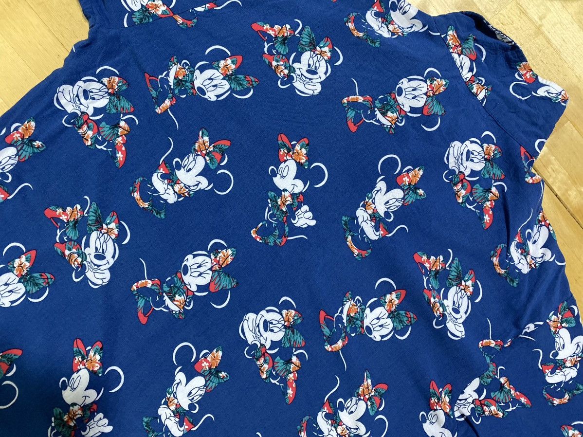 Disney × Vintage Disney Aloha Hawaiian Shirt Open Collar Minnie Mouse Size US L / EU 52-54 / 3 - 2 Thumbnail