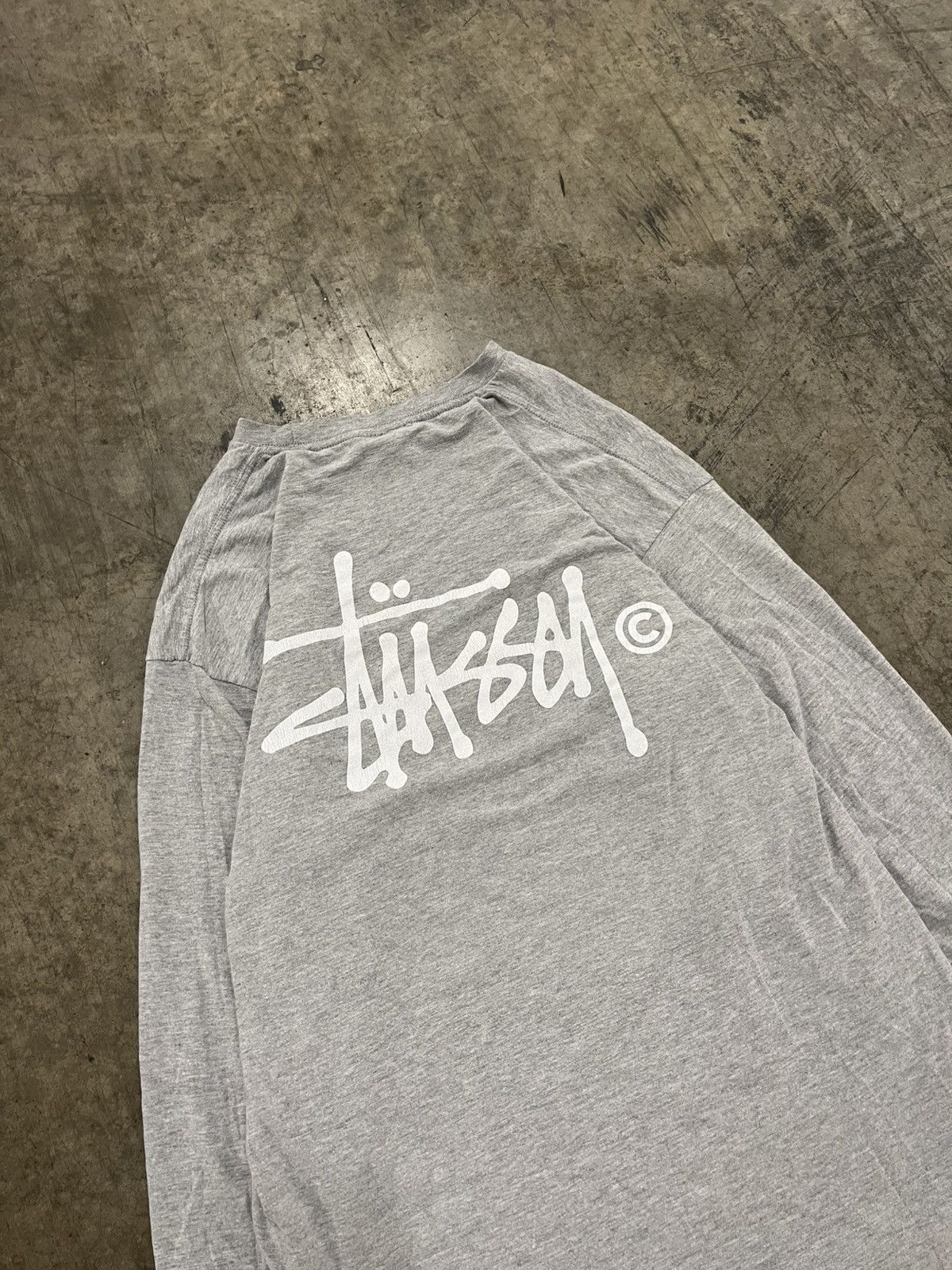 Stussy × Vintage Stussy longsleeve tee shirt hype rare skater y2k big logo Size US XL / EU 56 / 4 - 5 Thumbnail
