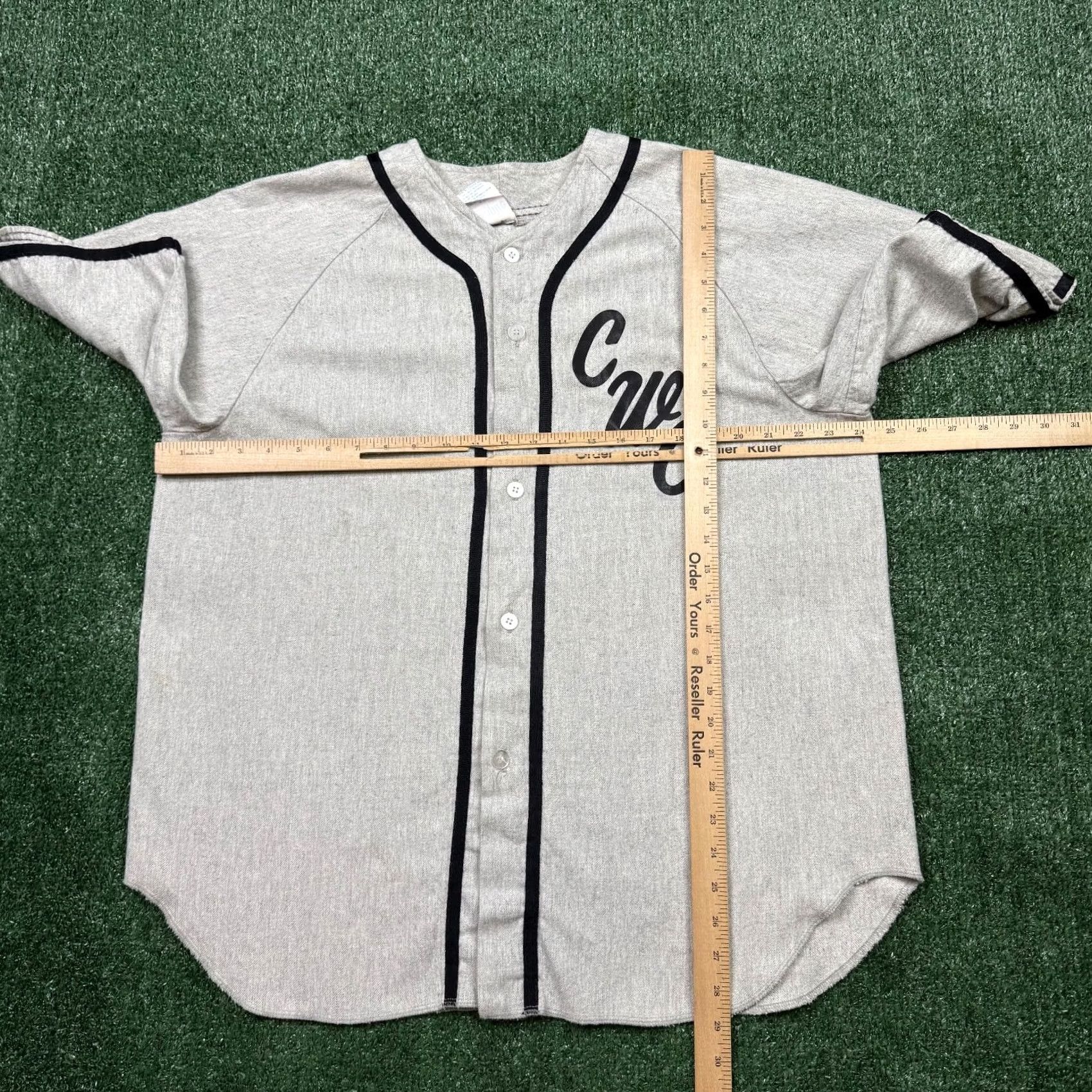 Vintage VINTAGE Empire Sporting Goods Jersey Mens Size XL Gray 80s Baseball Made In USA Size US XL / EU 56 / 4 - 6 Thumbnail