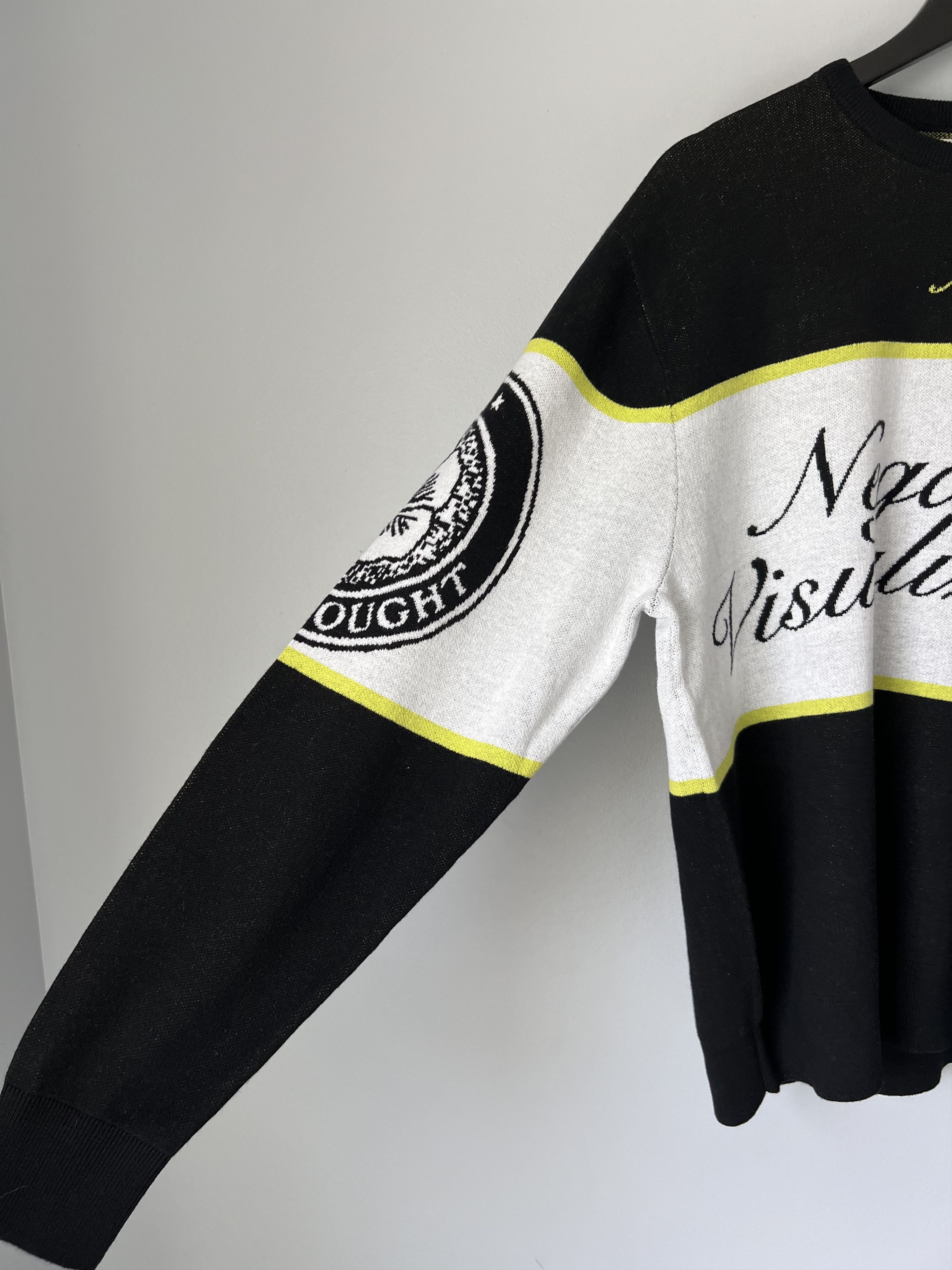 Advisory Board Crystals Advisory Board Crystals Negative Visualization Sweater Black Size US L / EU 52-54 / 3 - 3 Thumbnail