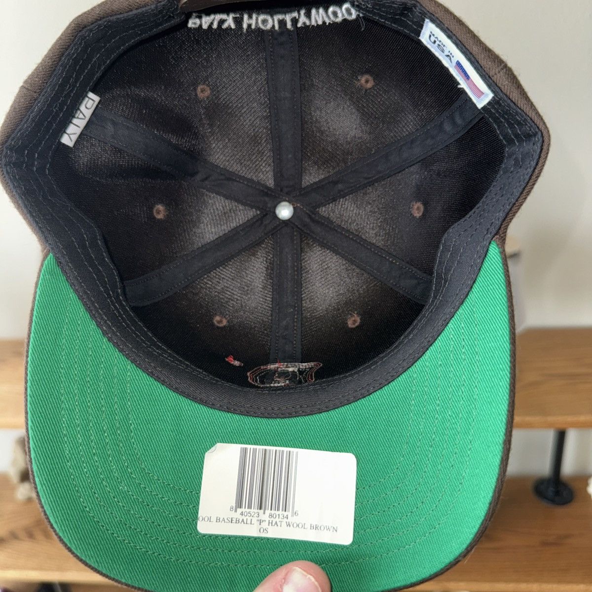 Paly Hollywood Paly Brown P hat SOLD OUT Size ONE SIZE - 6 Thumbnail