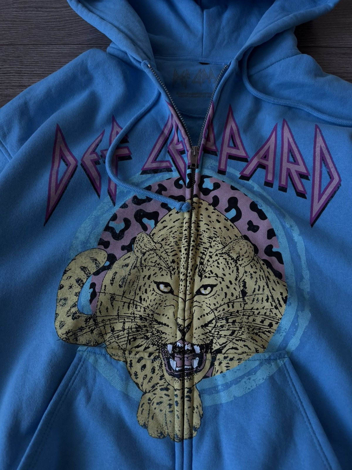 Def Leppard Def Leppard Zip Printed Rock Hoodie Size US S / EU 44-46 / 1 - 13 Thumbnail
