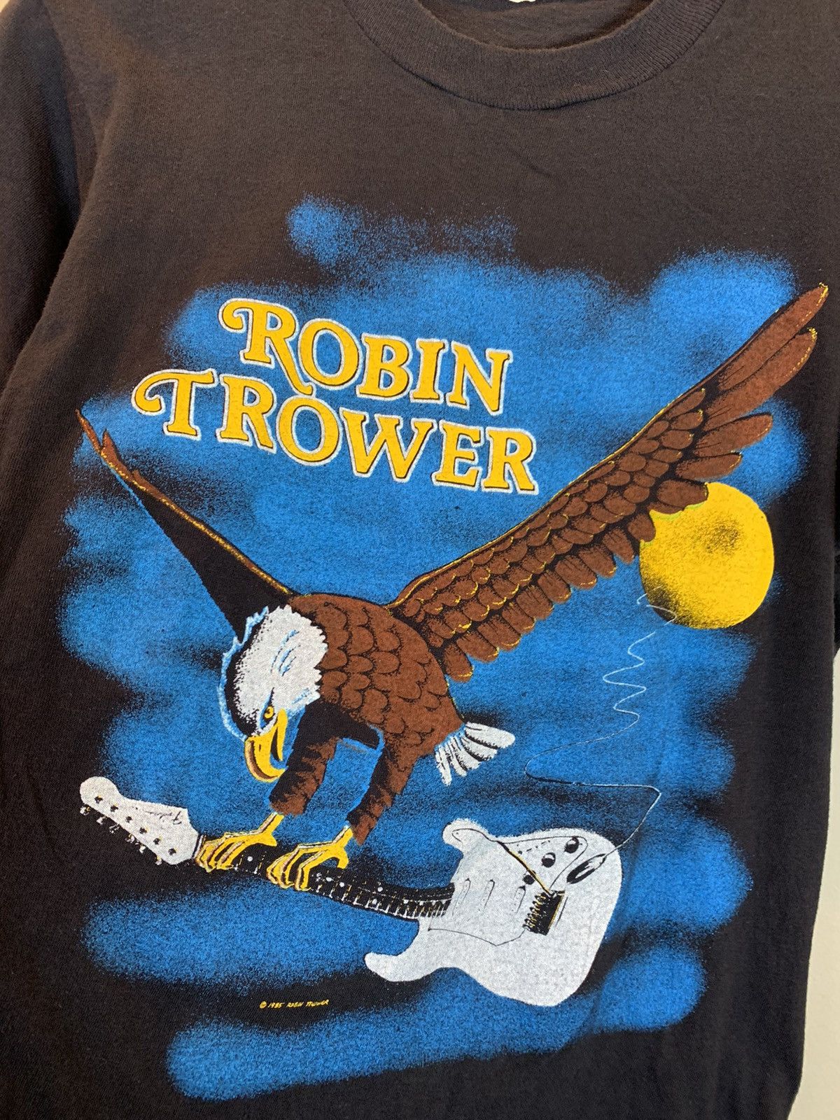 *RARE* Vintage 1985 Robin Trower Beyond The Mist Tour Shirt